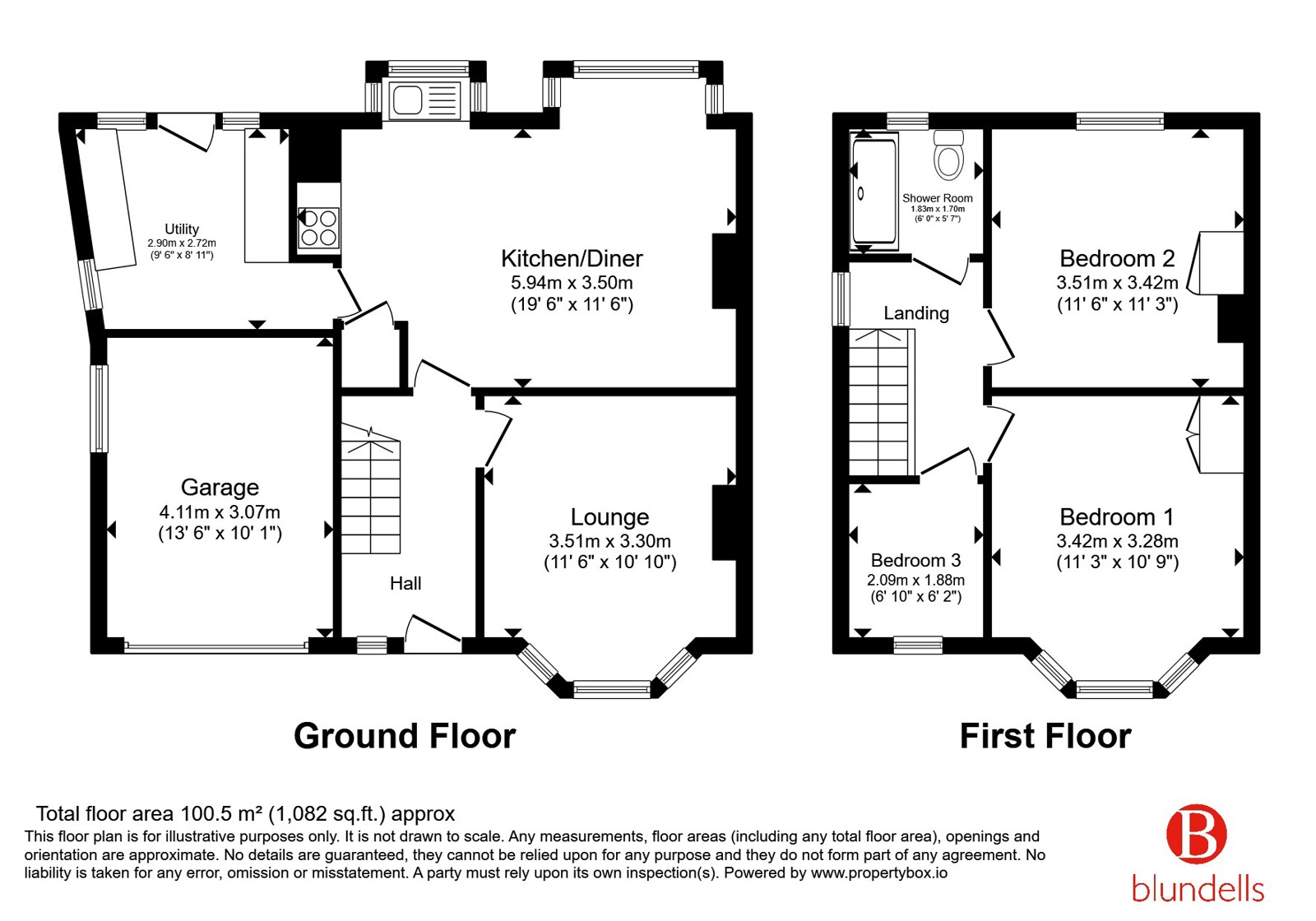 6, Rivelin Park Drive, Sheffield floorplan