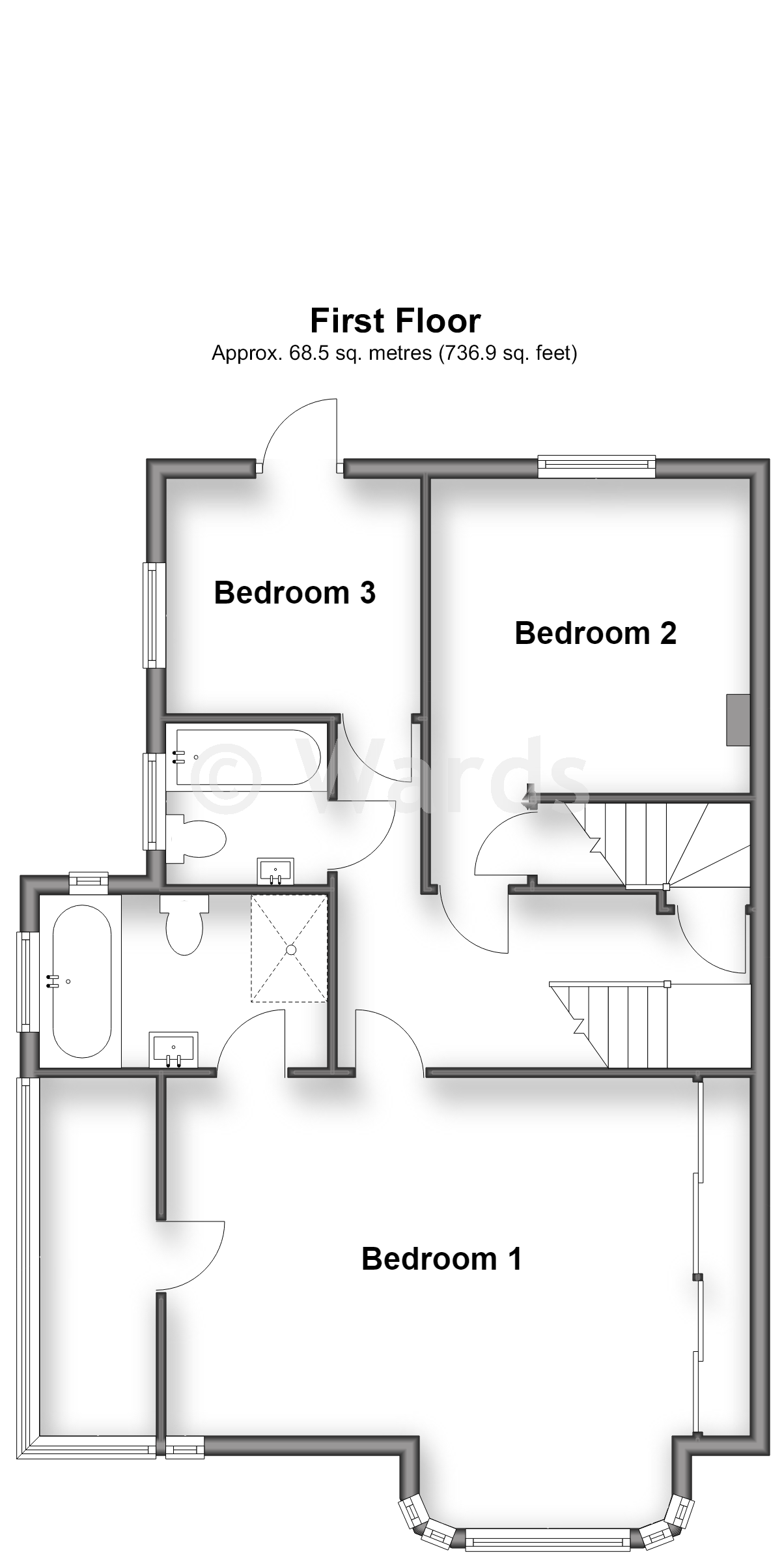 203, Sandown Road, Deal floorplan