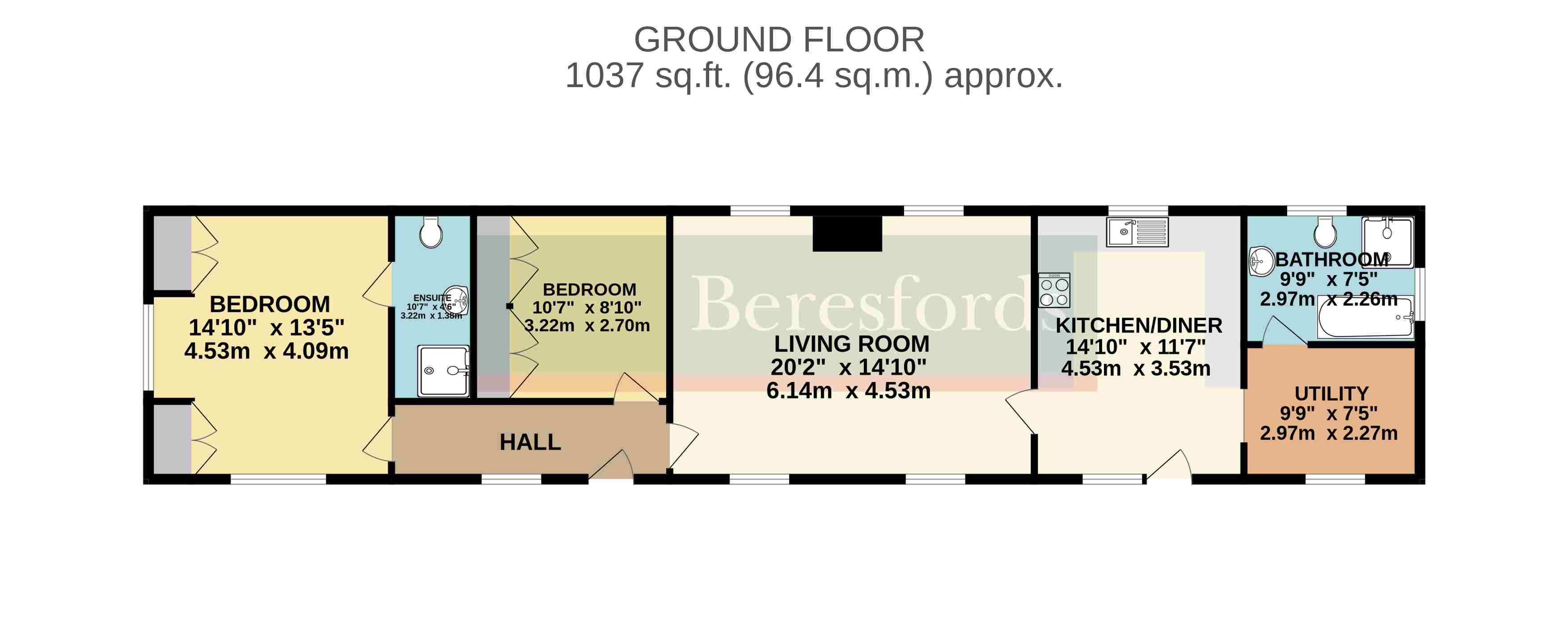 The Street, Dunmow floorplan