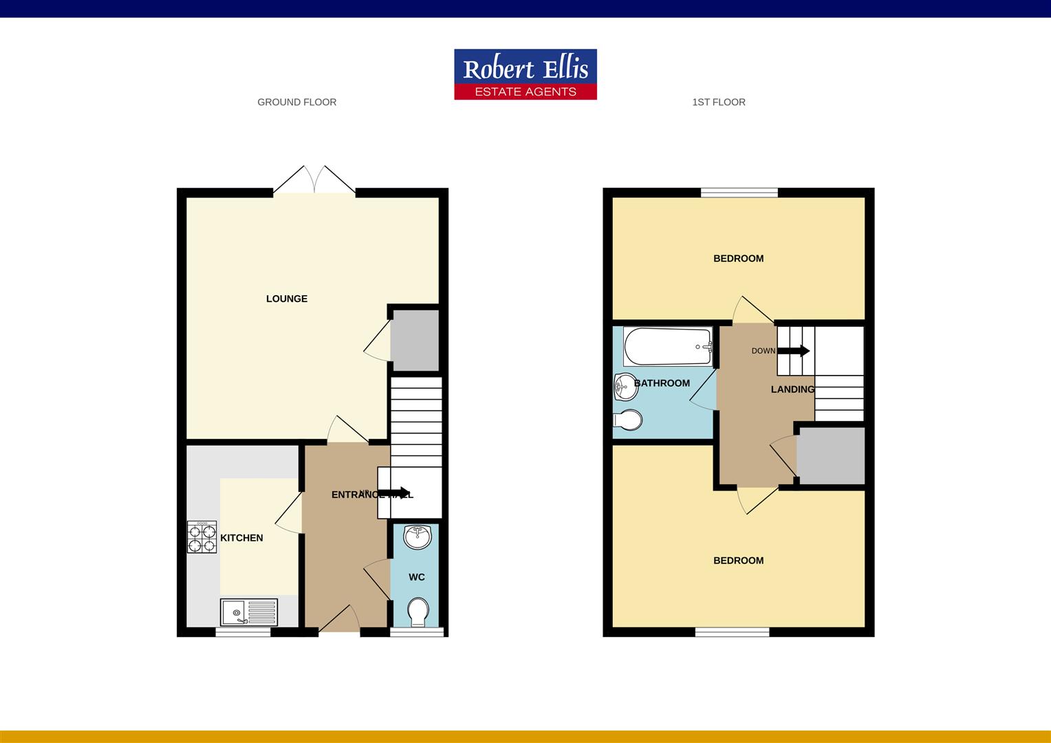 14, Hollis Close, Nottingham floorplan