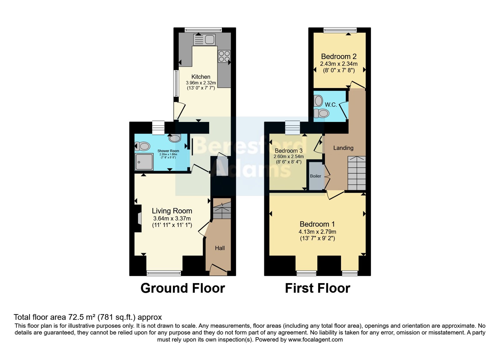 3, Tynffrwd Terrace, Gwynedd floorplan