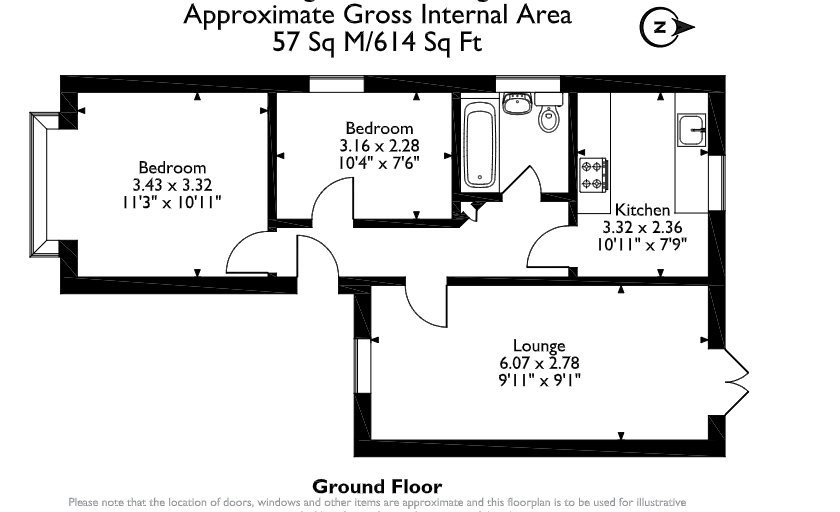 35, Flemming Crescent, Leigh-on-Sea floorplan