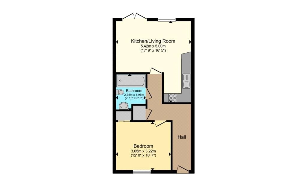5, Varley Close, Derbyshire floorplan