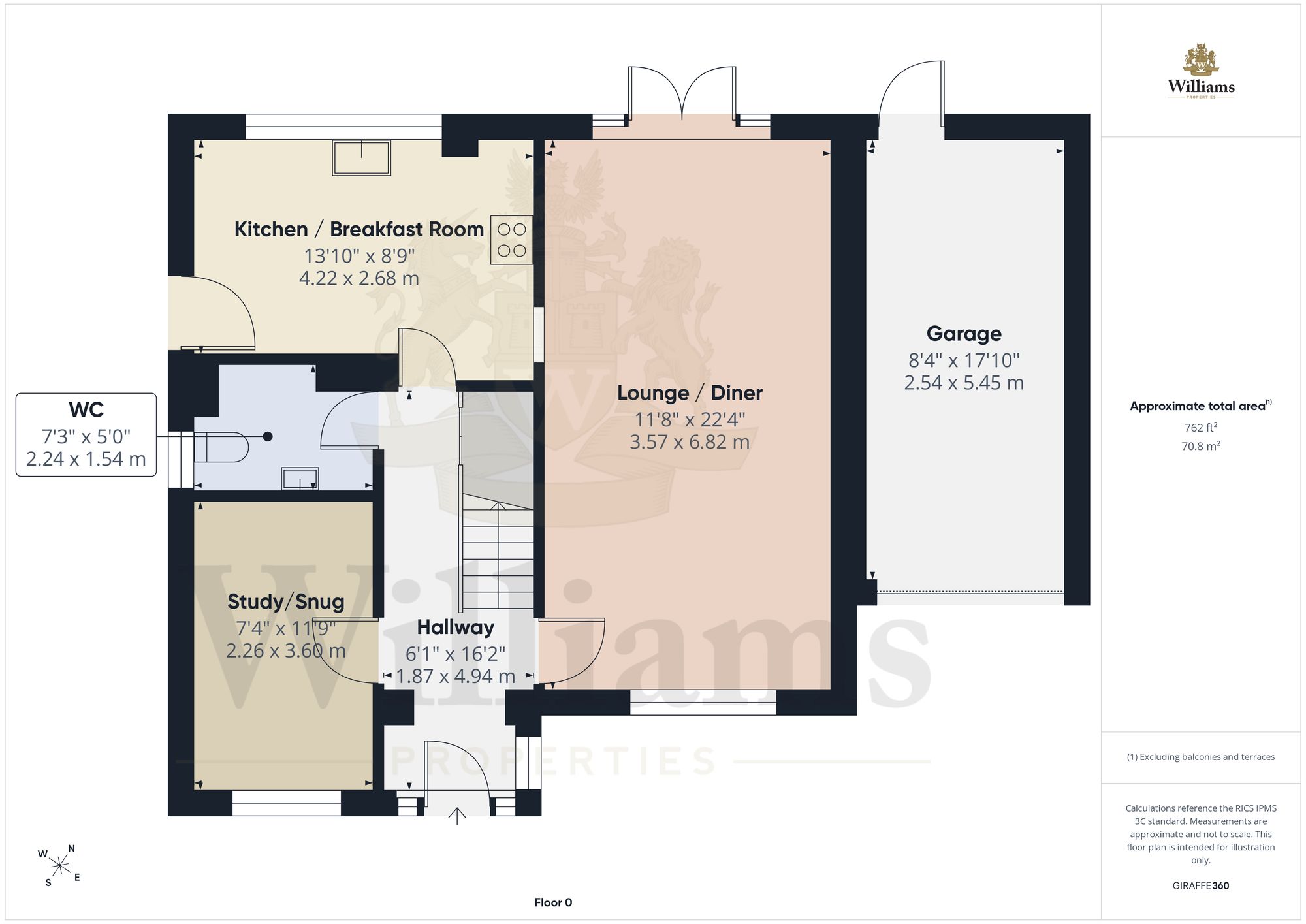 3 Bradenham Walk, Aylesbury floorplan