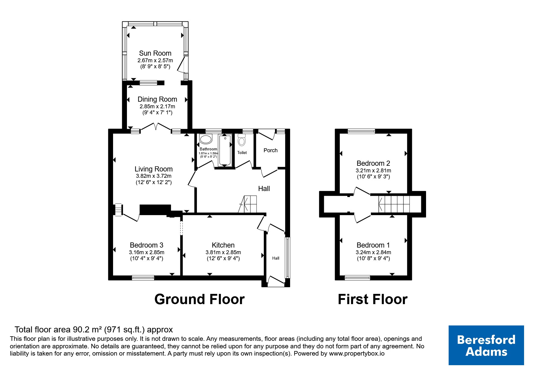 30, Prospect Drive, Wrexham floorplan