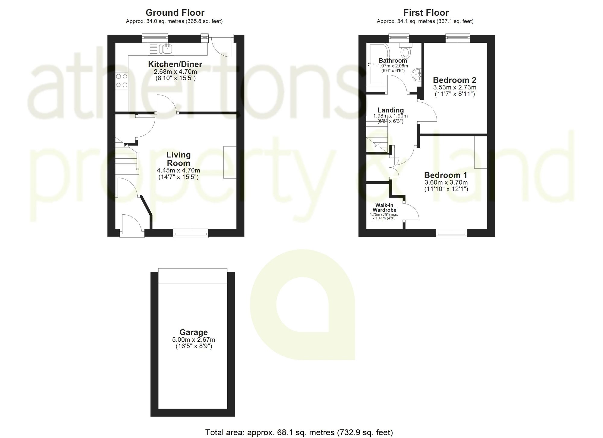 2 Elker Mews Whalley Road, Clitheroe floorplan
