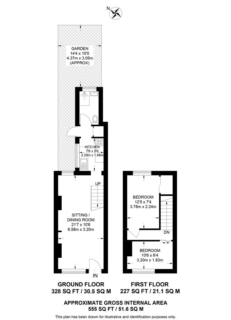 15, Brunswick Street, Reading floorplan