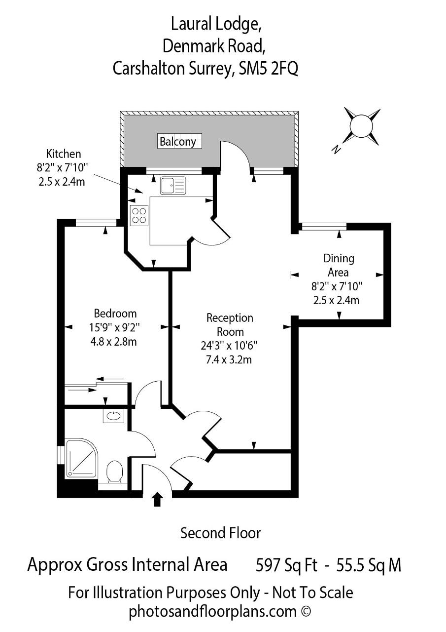 22, Denmark Road, Carshalton floorplan