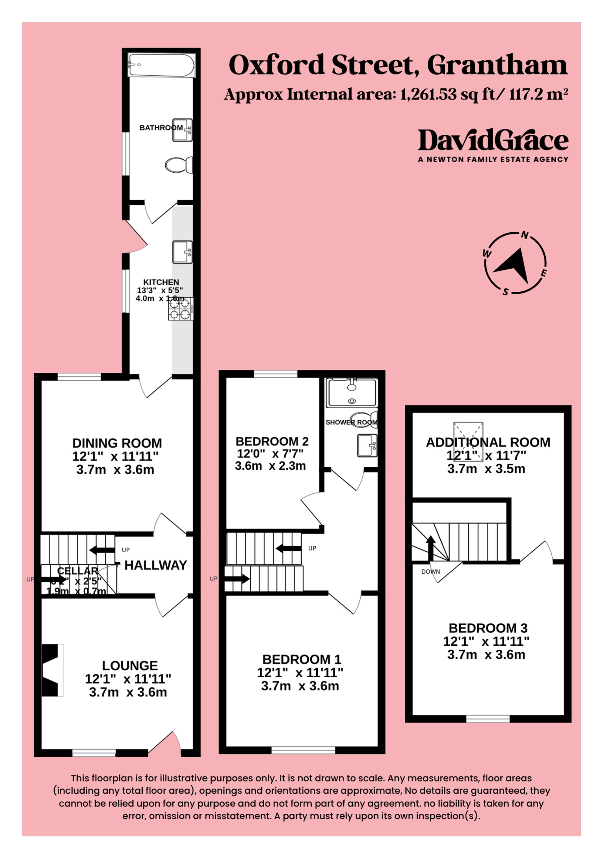 5 Oxford Street, Grantham floorplan