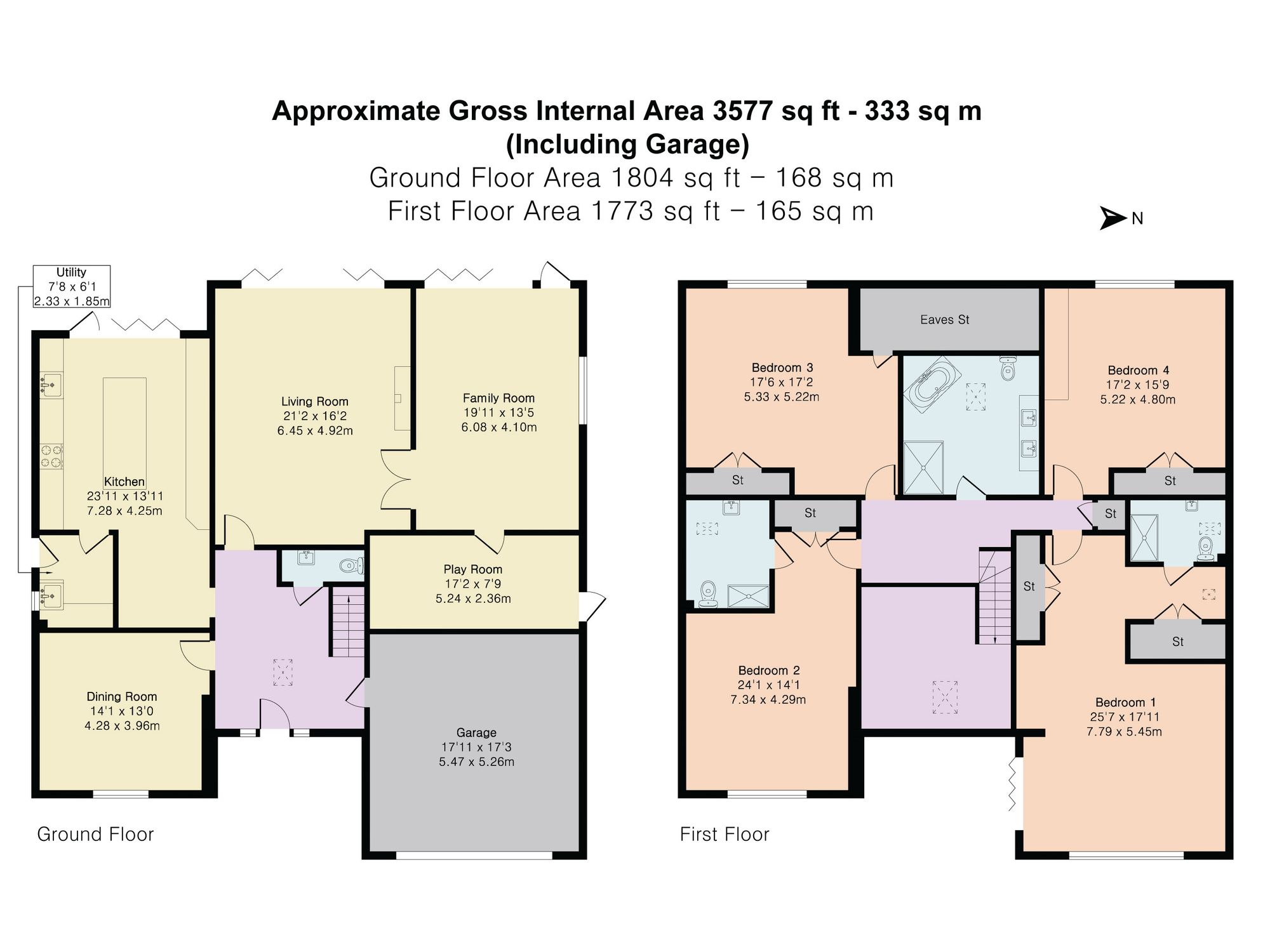 5 Marroway Lane, Ely floorplan