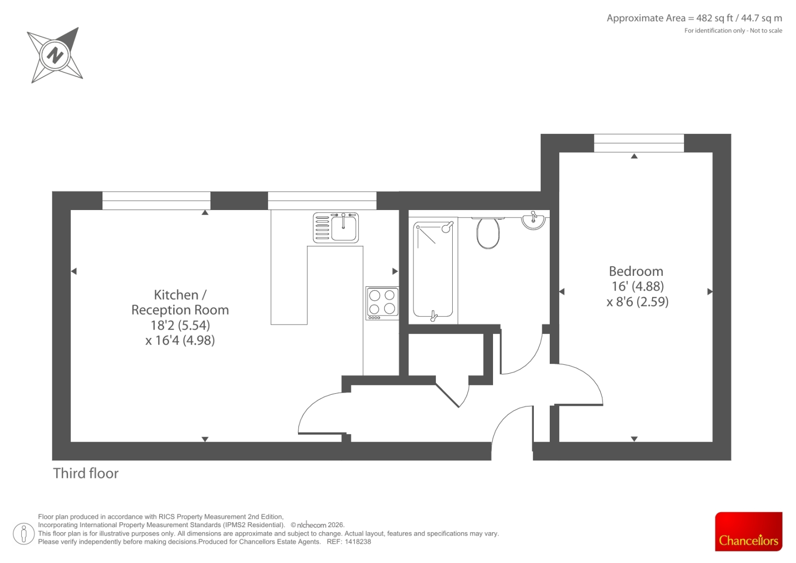 27, Castle House, High Wycombe floorplan