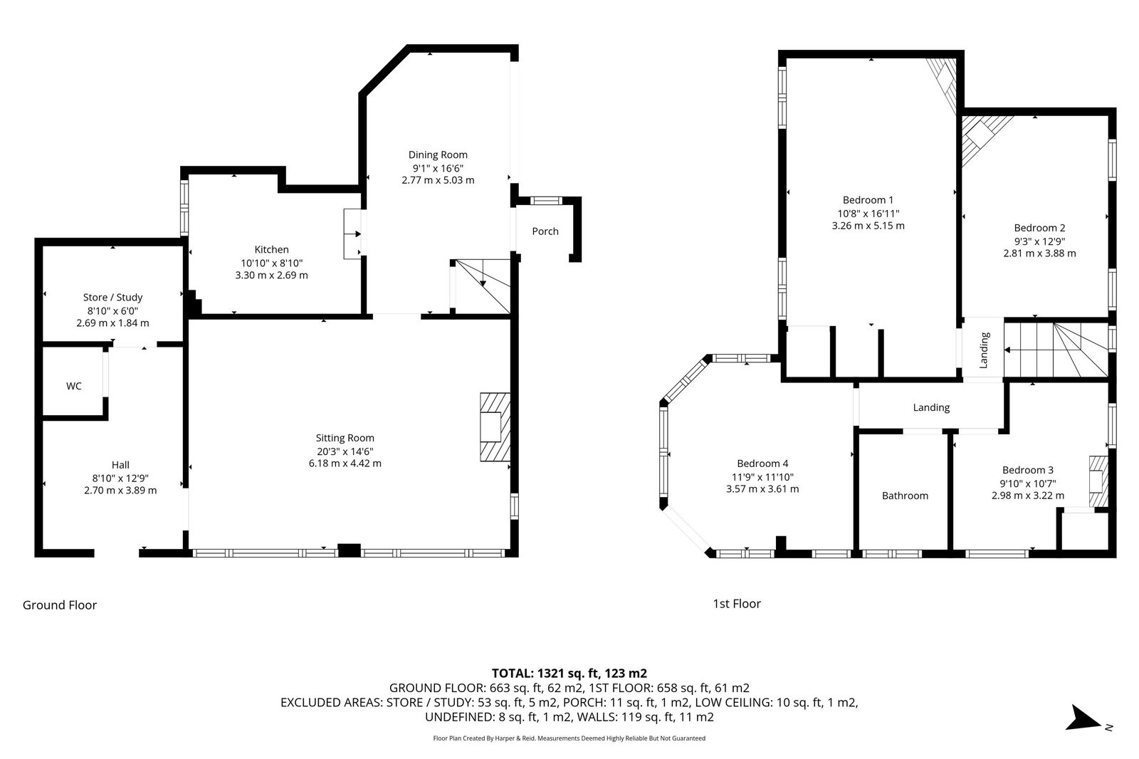 Clare Cottage, Teeton Road, Northampton floorplan