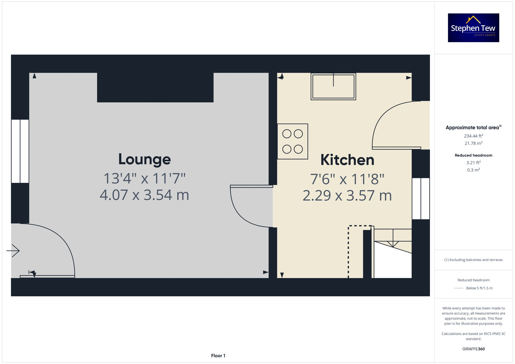 25, Chester Road, Blackpool floorplan