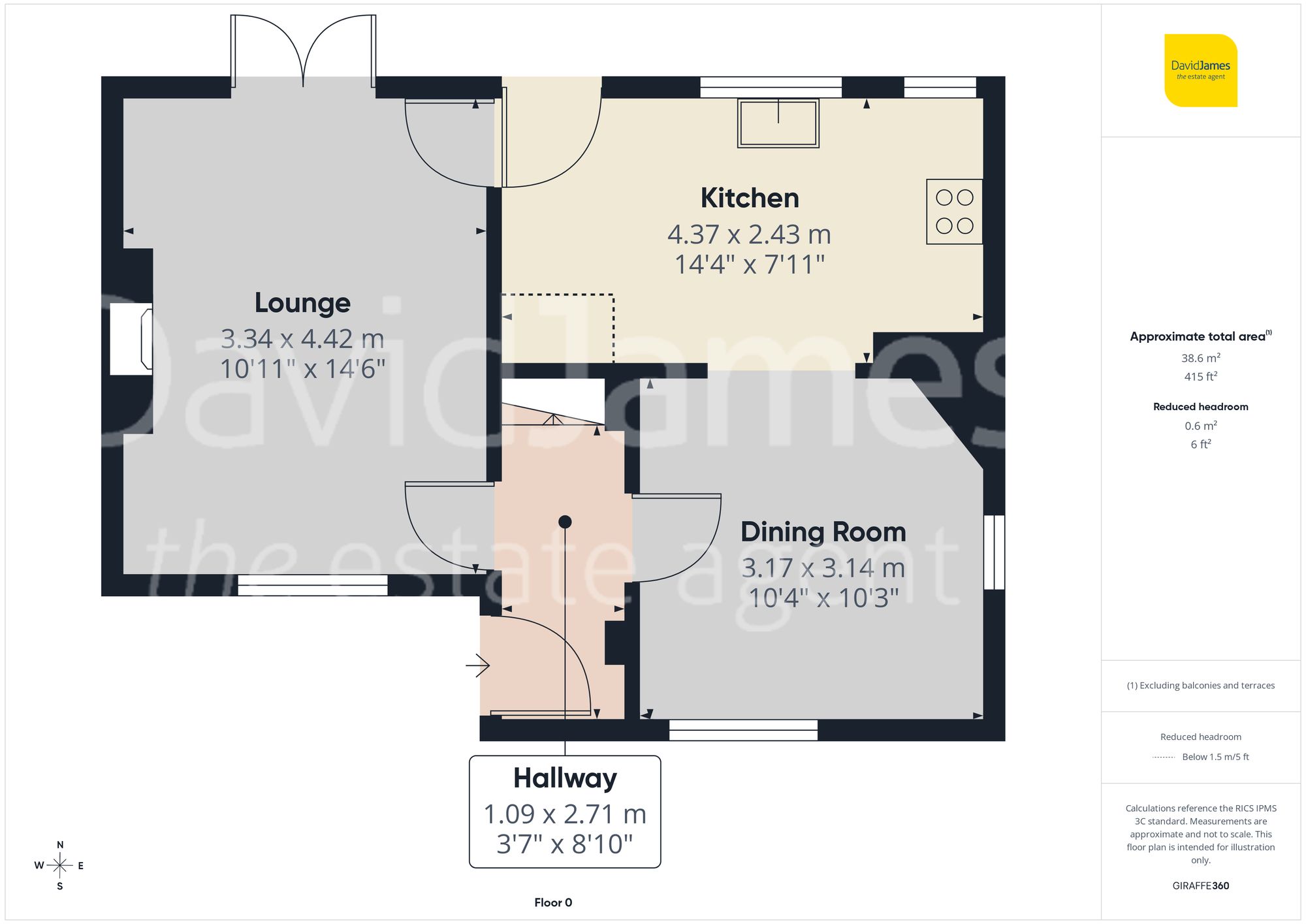 42 Tollerton Green, Nottingham floorplan
