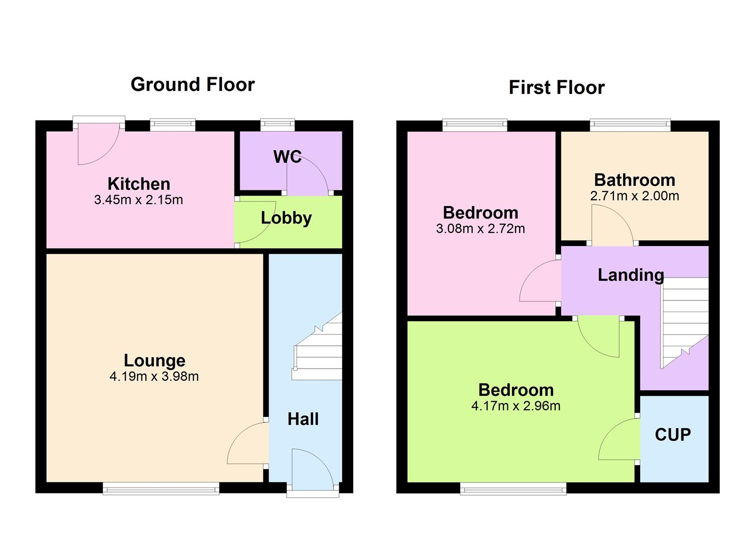 22, Elwell Avenue, Barwell floorplan