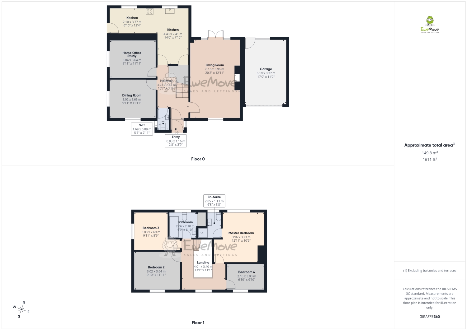 Stonebridge, Drayford, Crediton floorplan