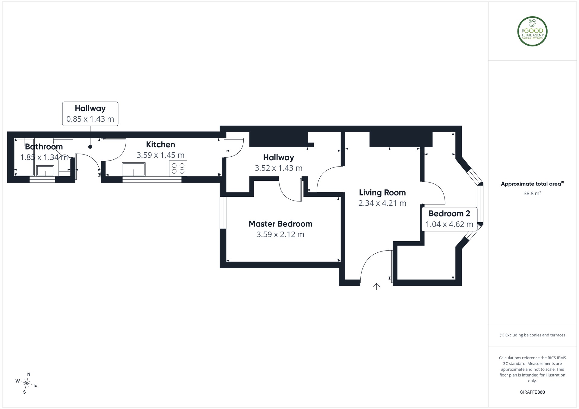 Coxon Street, Sunderland floorplan