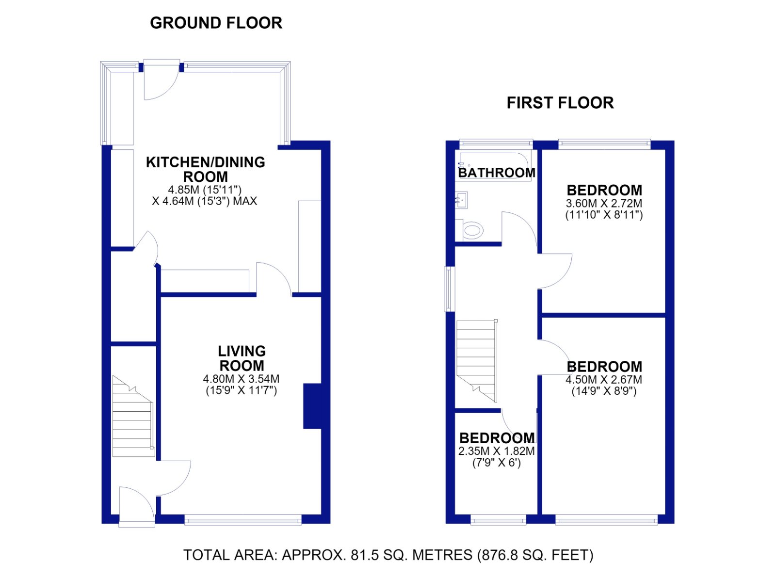 8, Fourlands Crescent, Idle floorplan