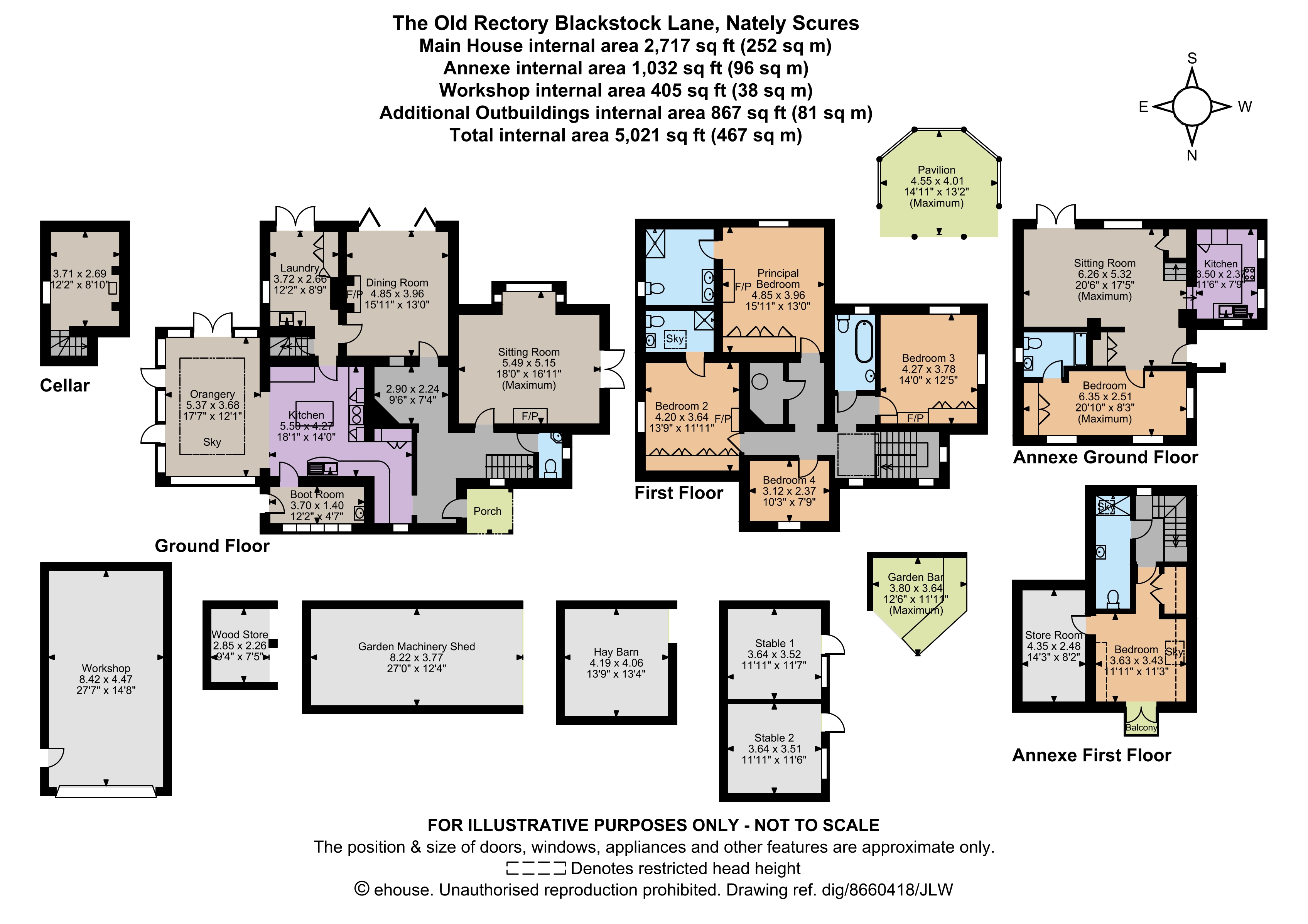 The Old Rectory,, Blackstock Lane, Hook floorplan