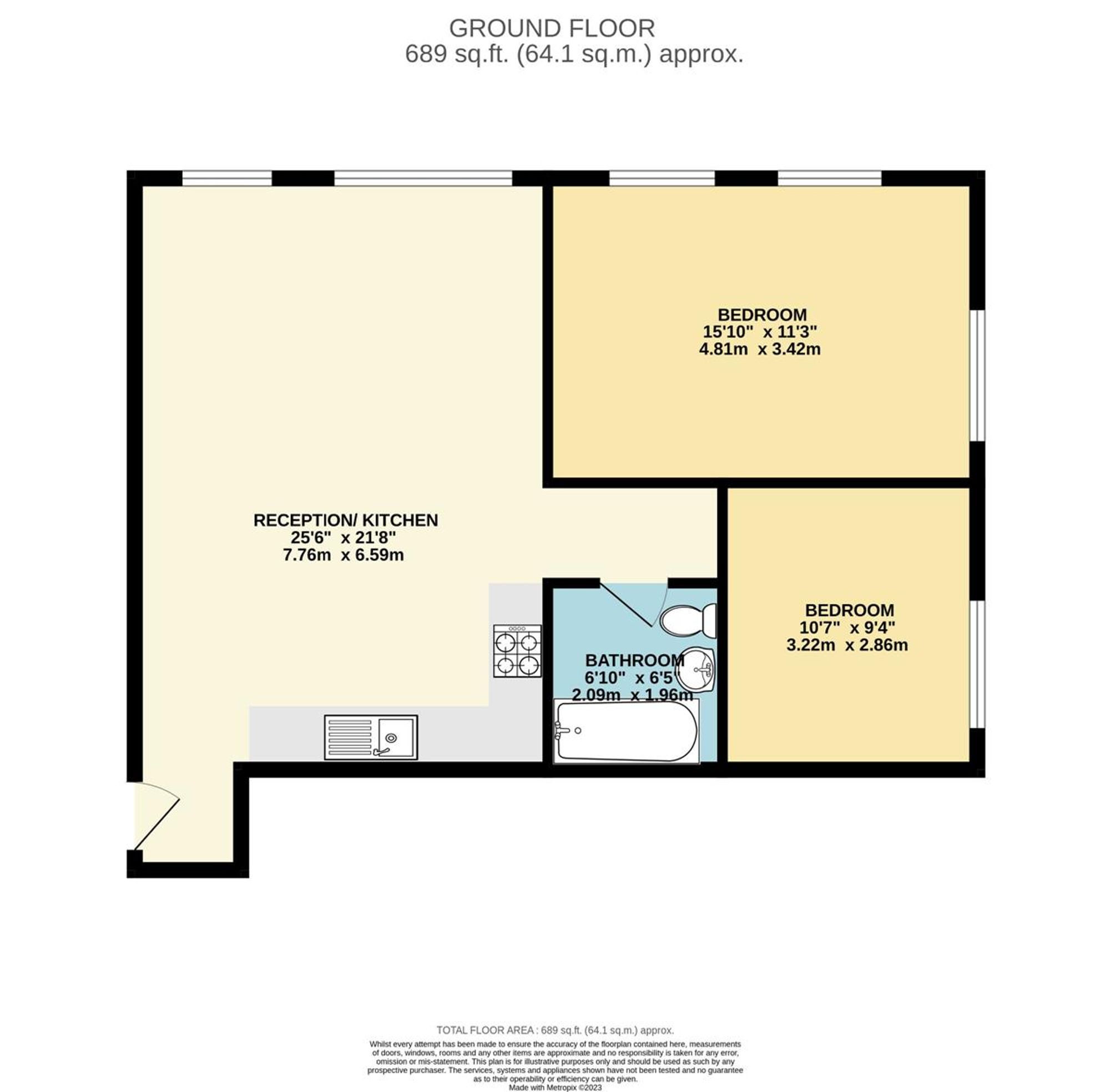 William Street, Gilfach, BARGOED floorplan