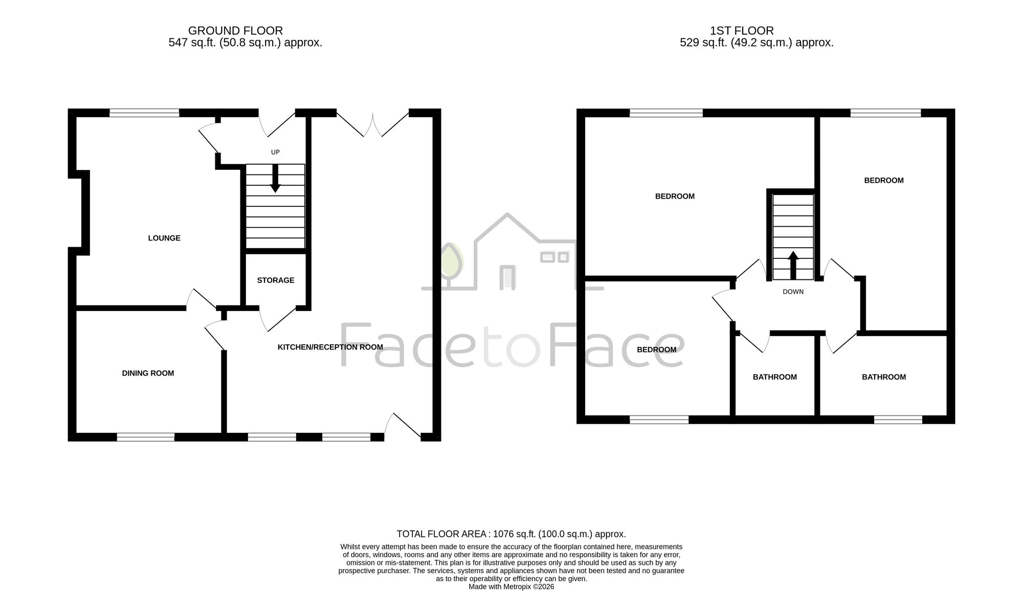 12 Kilnhurst Mount, Todmorden floorplan