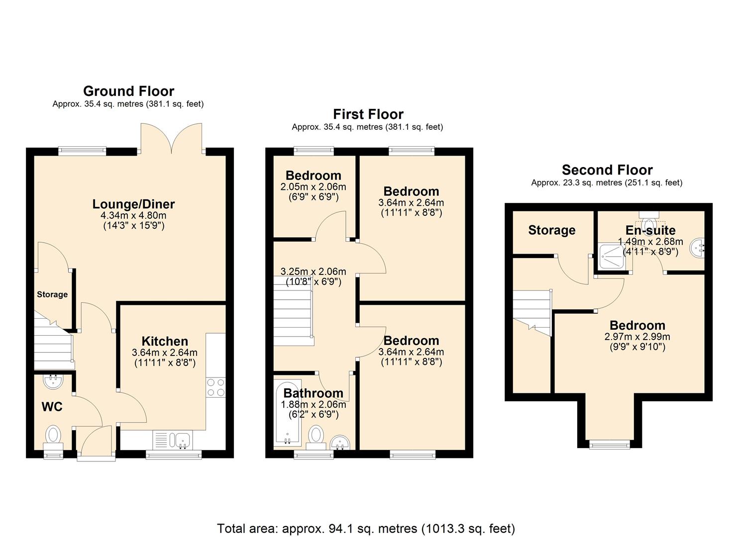 58, Blakemore Park, Manchester floorplan
