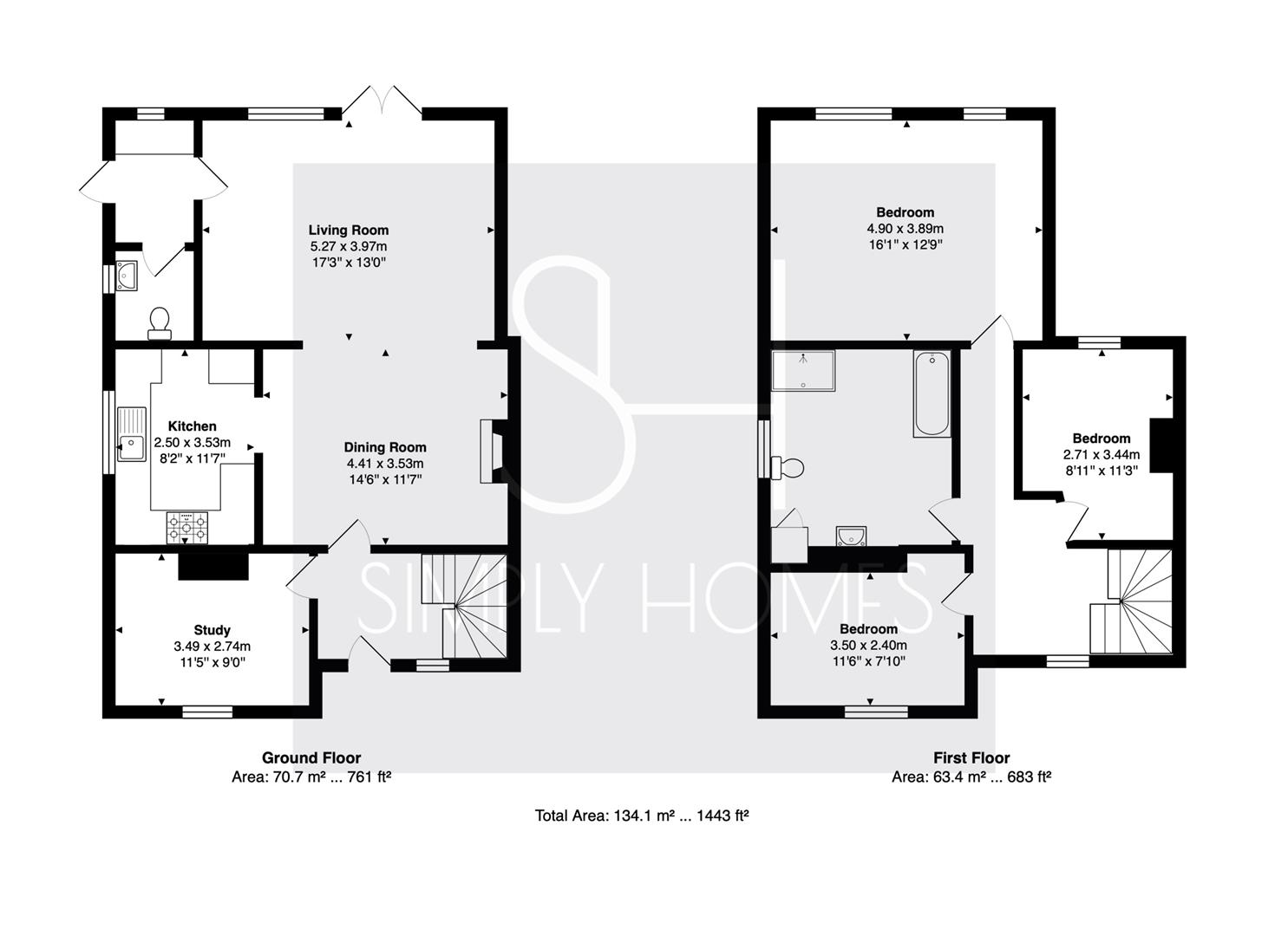 40, Birch Green, Hertford floorplan