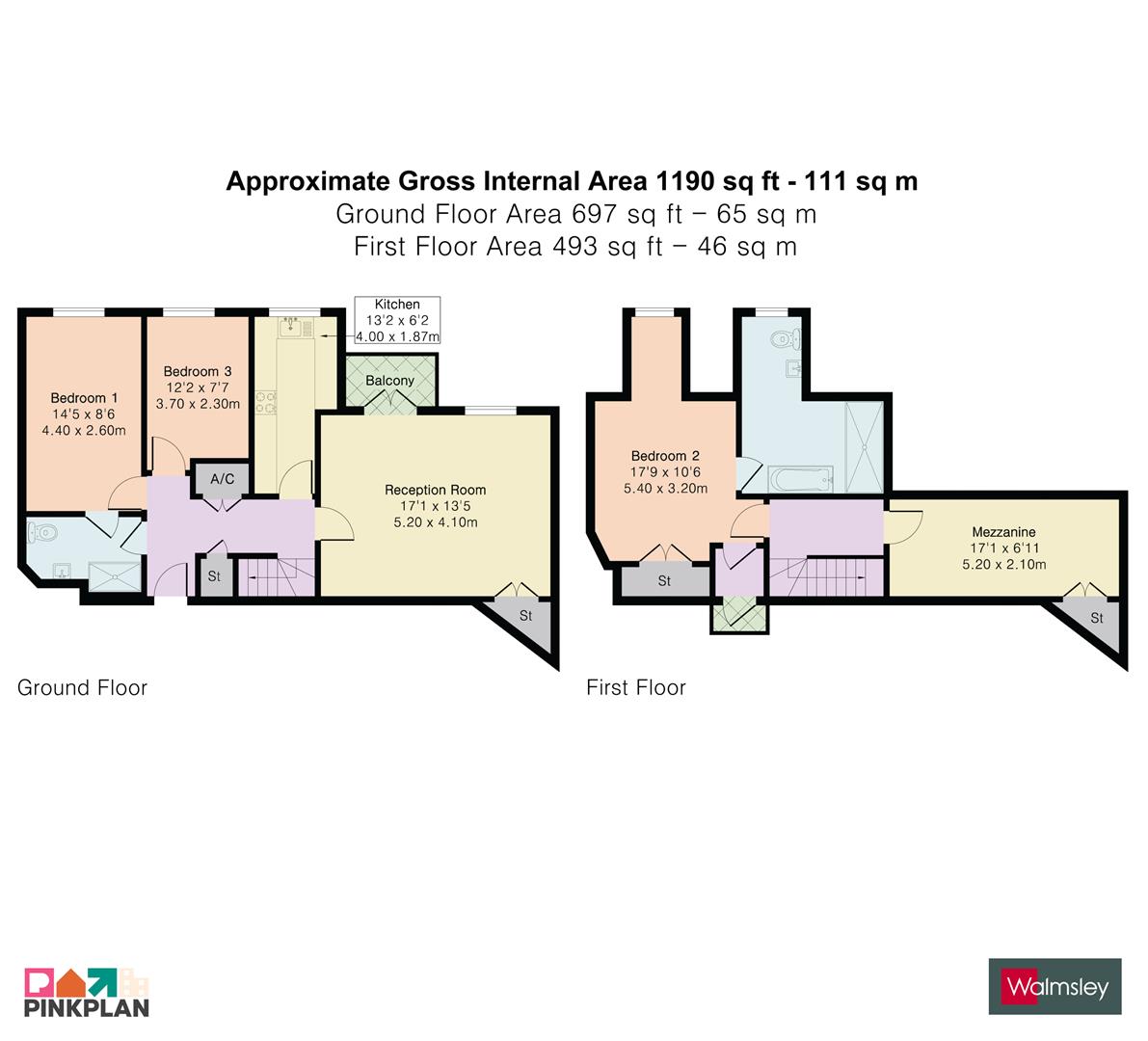 19, Grantley Heights, Reading floorplan