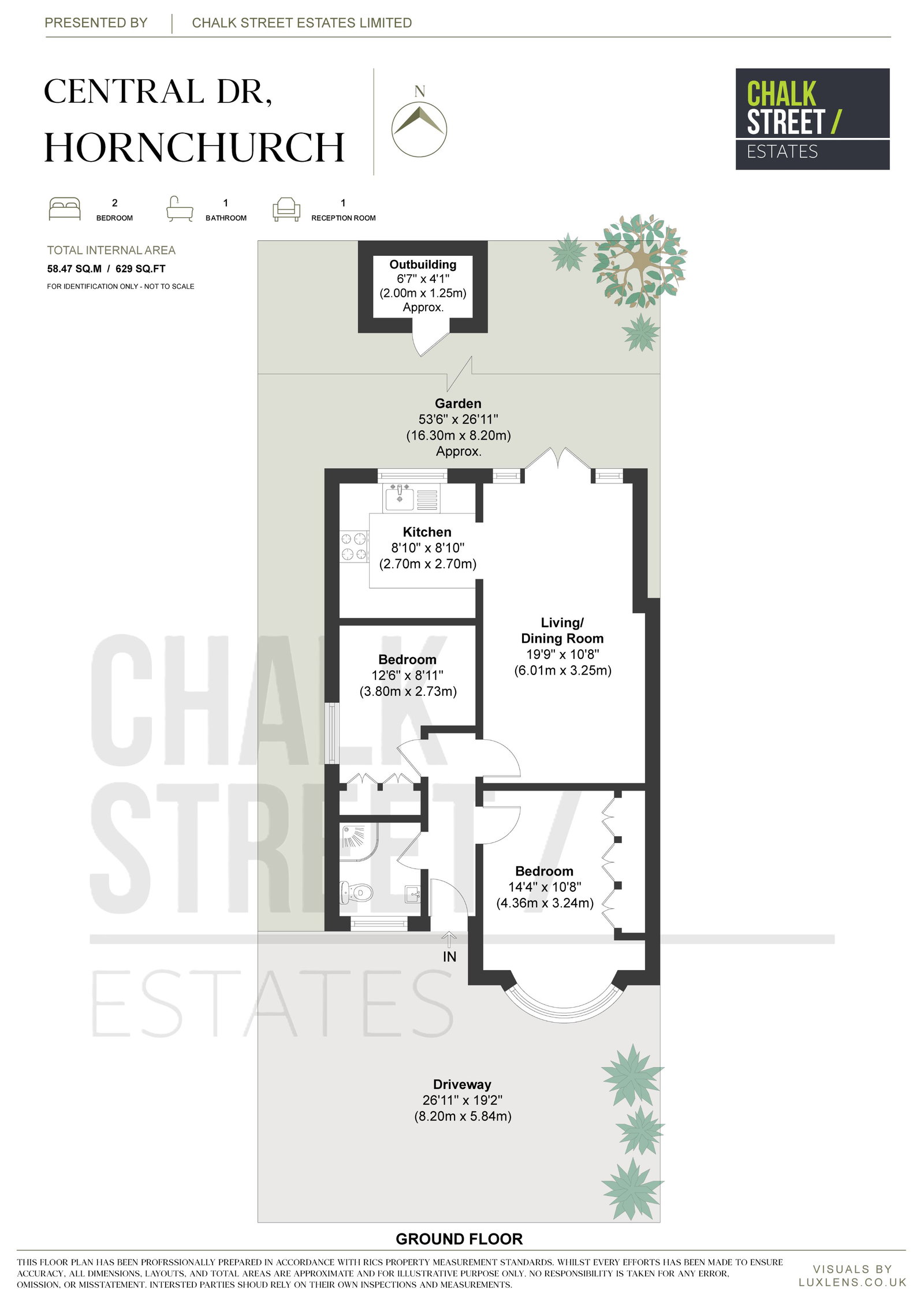 21, Central Drive, Hornchurch floorplan
