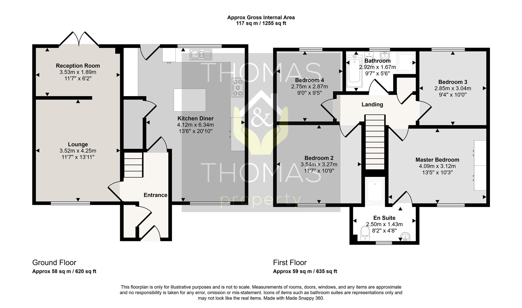 23, Aster Close, Gloucester floorplan