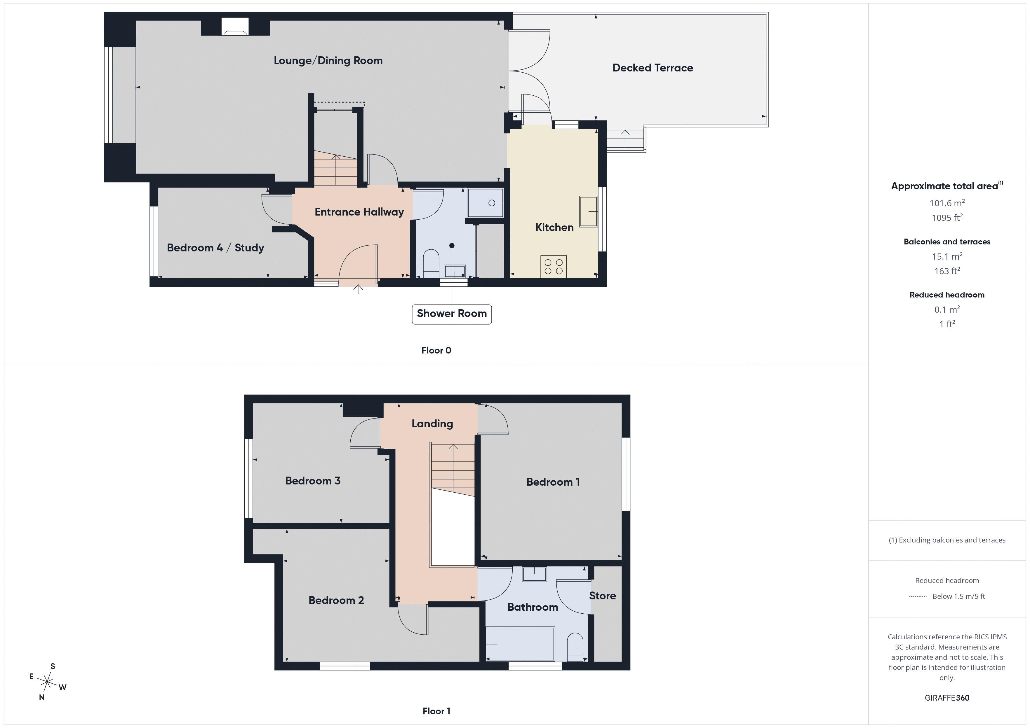 5, Foxon Lane Gardens, Caterham floorplan