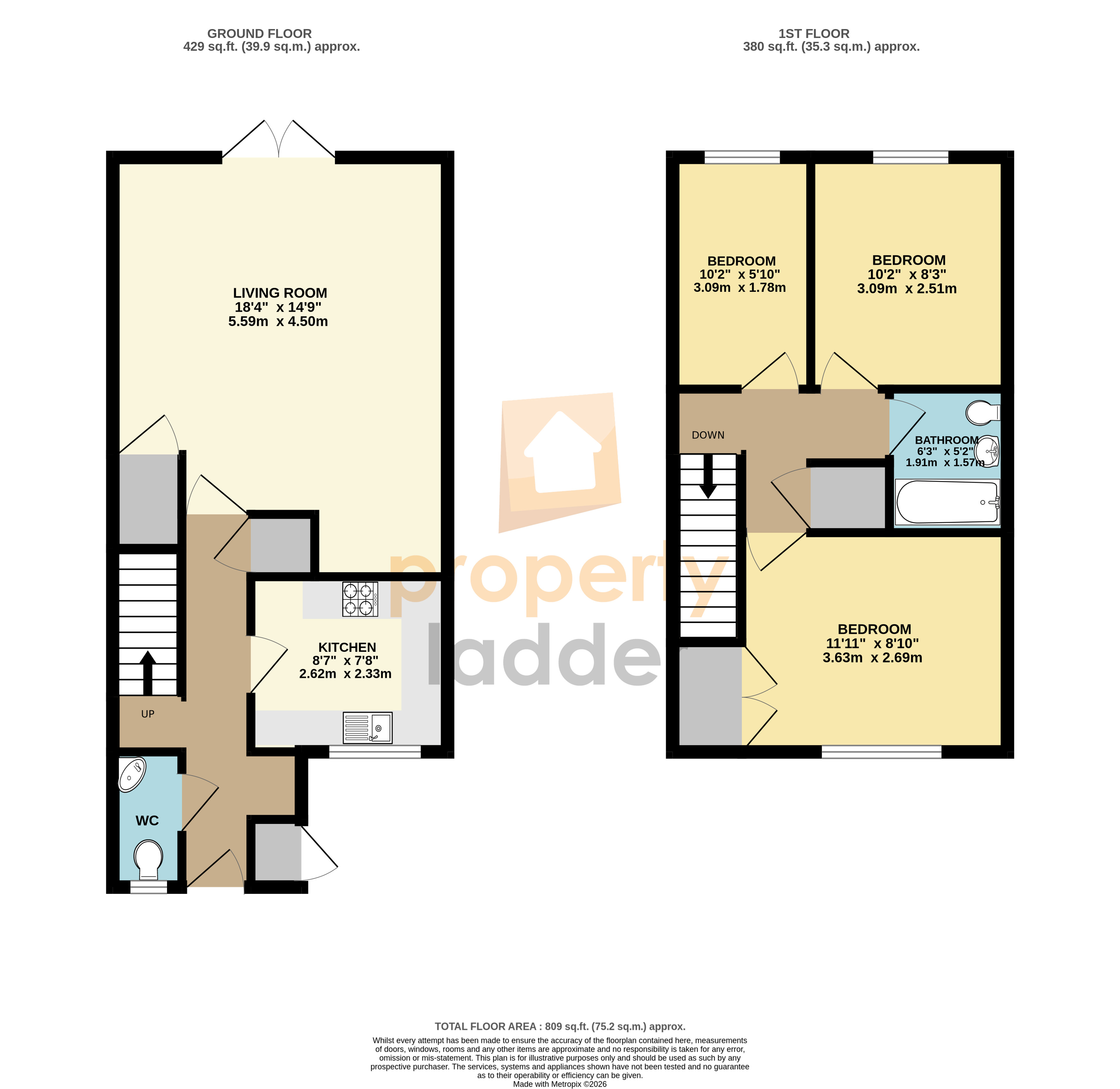 47, Chestnut Avenue, Norwich floorplan