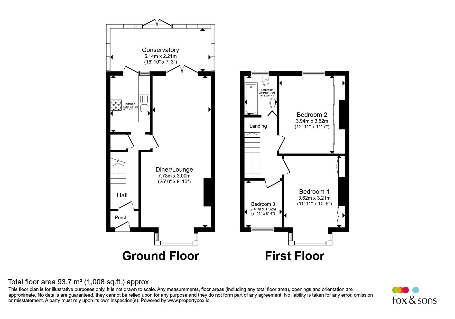 95, Stanley Avenue, Portsmouth floorplan