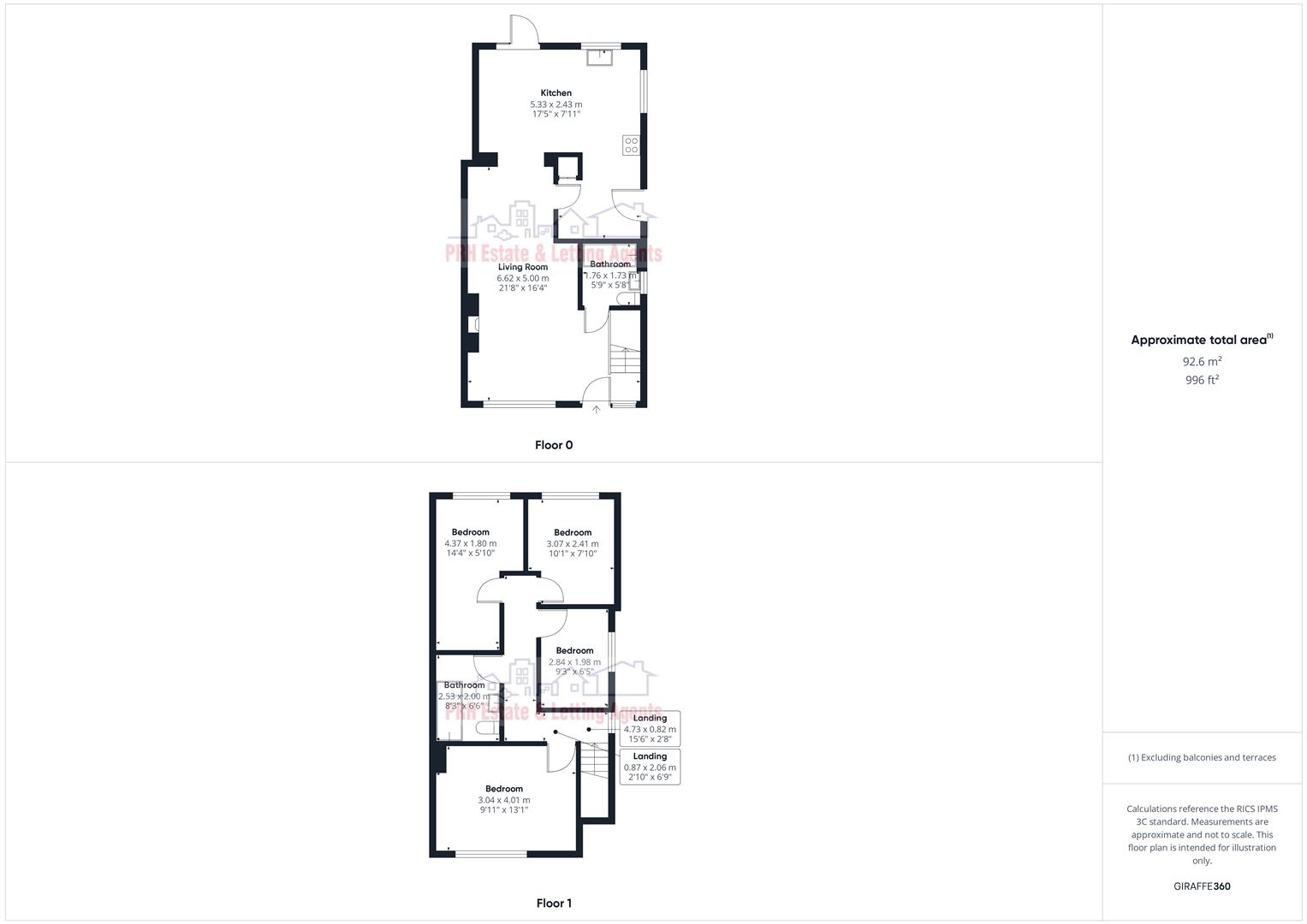 2, Pendrea Road, Penzance floorplan
