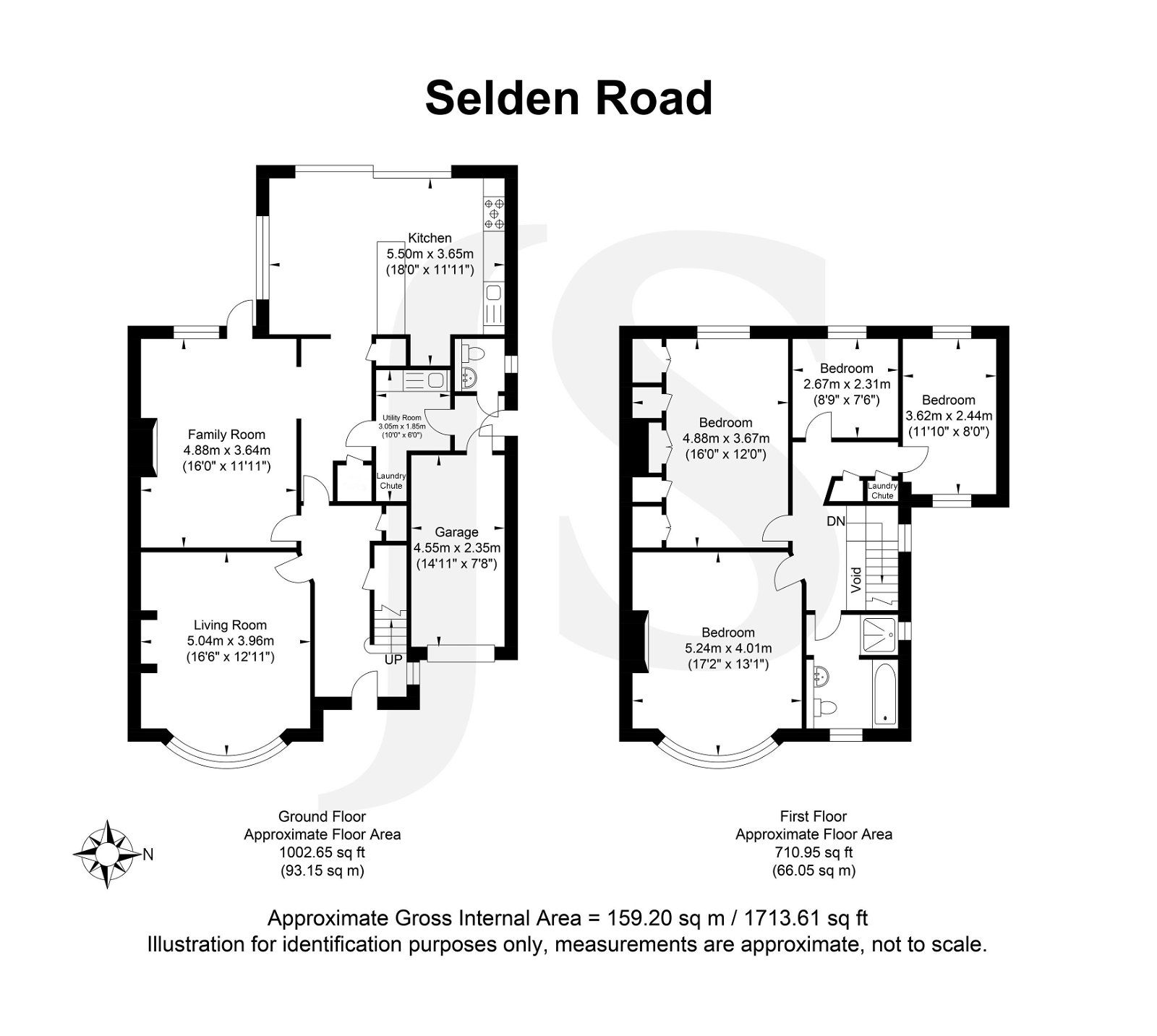 13, Selden Road, Worthing floorplan