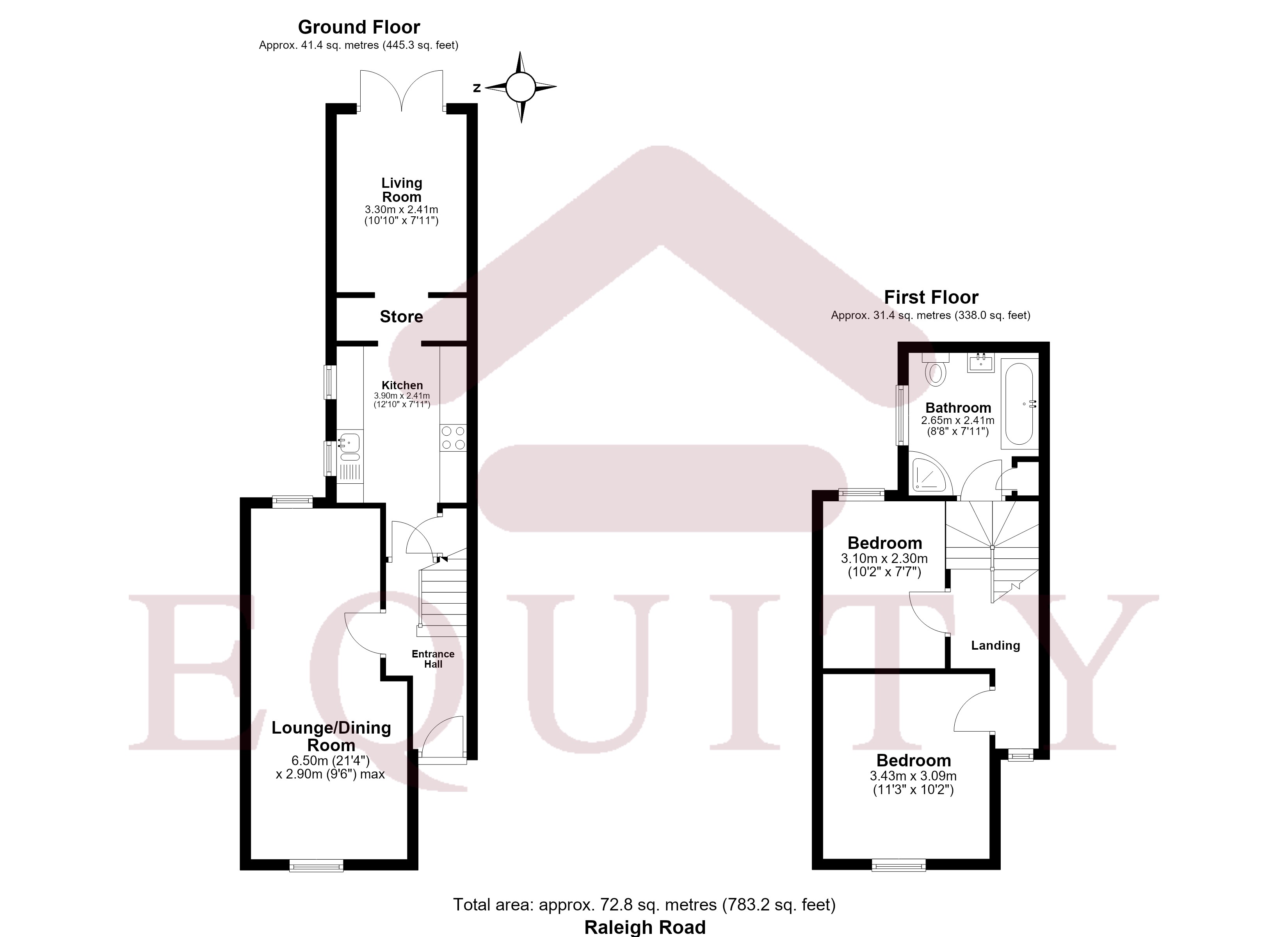 22, Raleigh Road, Enfield floorplan