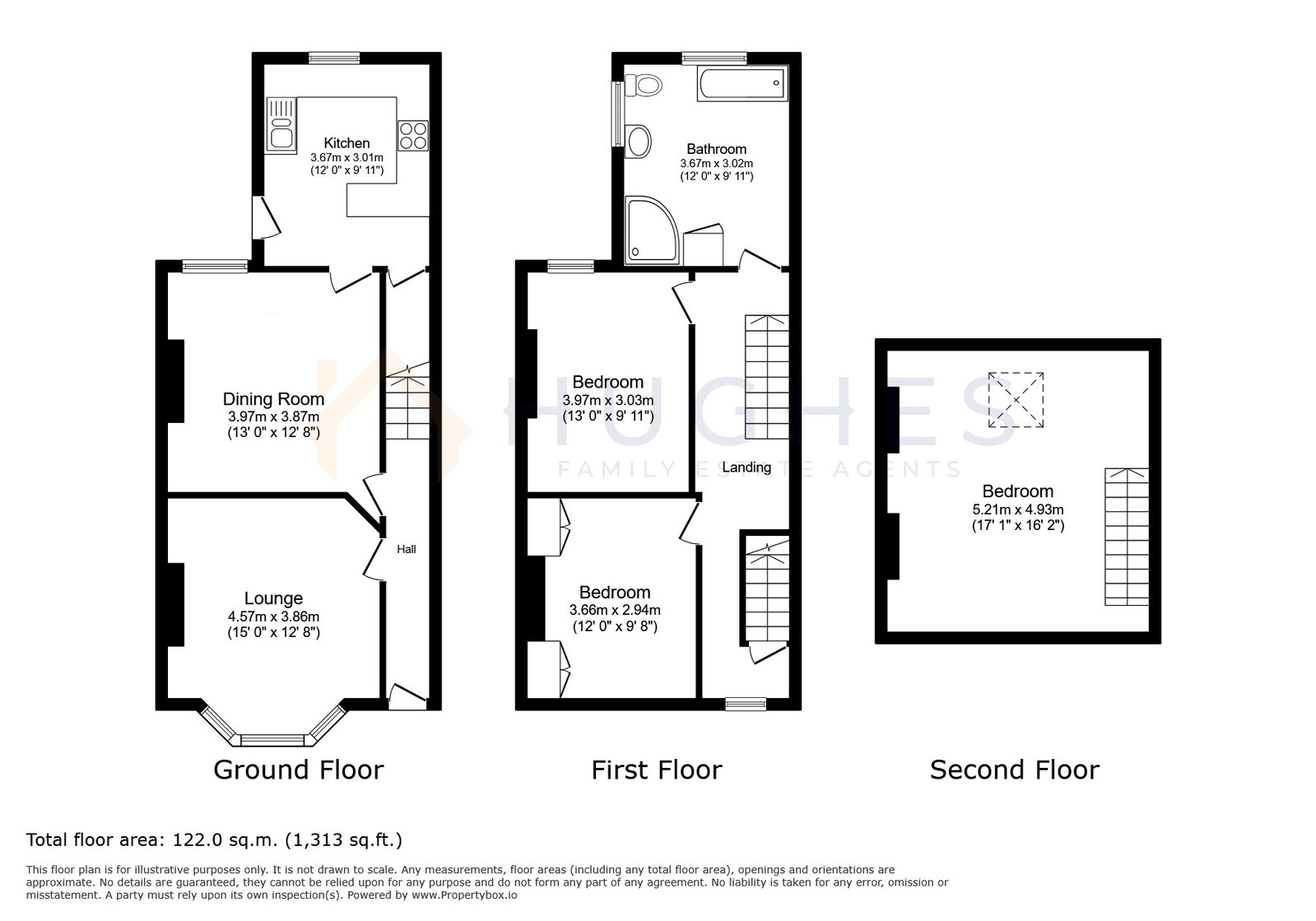 99, Beechwood Road, Sheffield floorplan