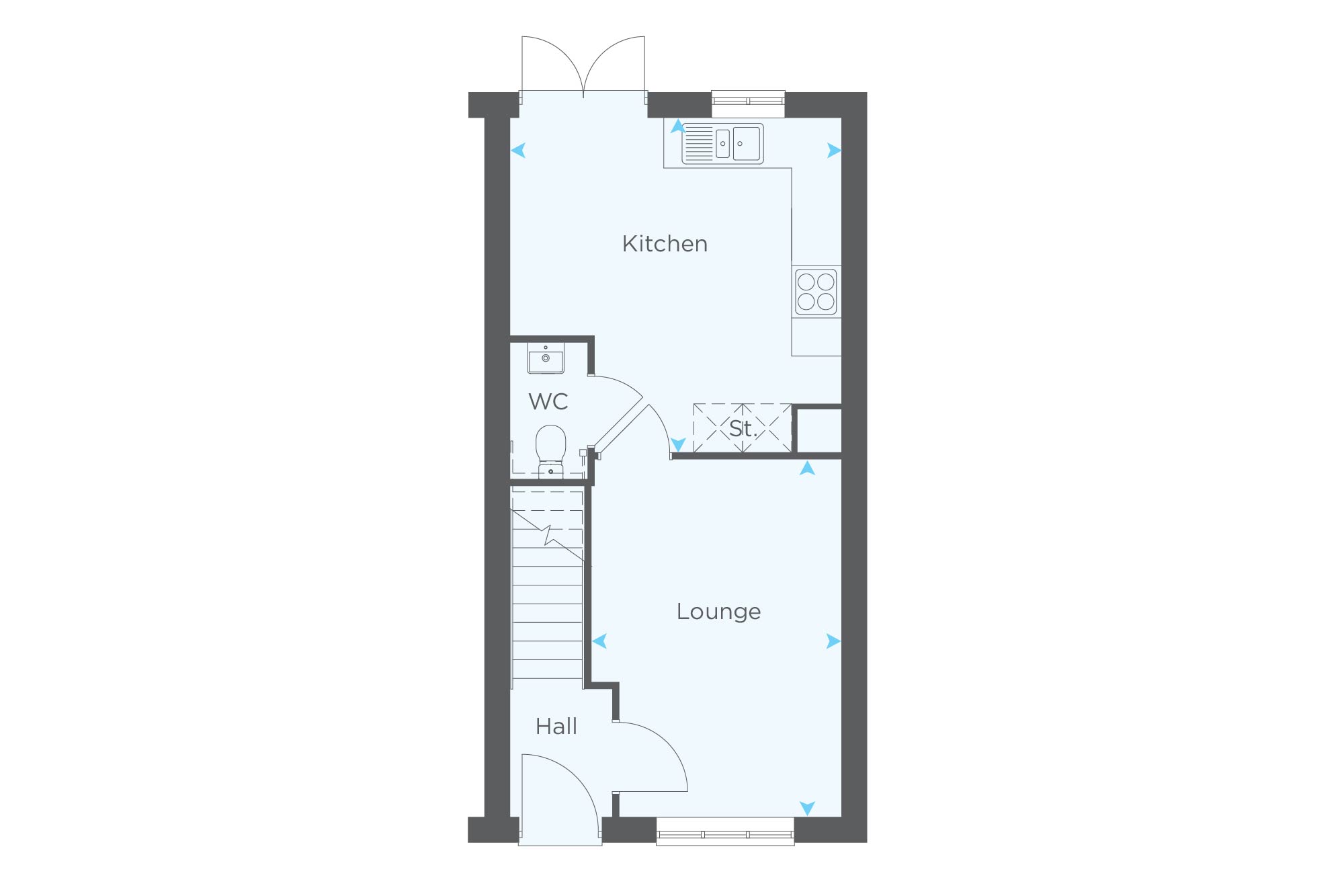 Bushmills_Plot7, Gloucester Road, Weston under Penyard floorplan