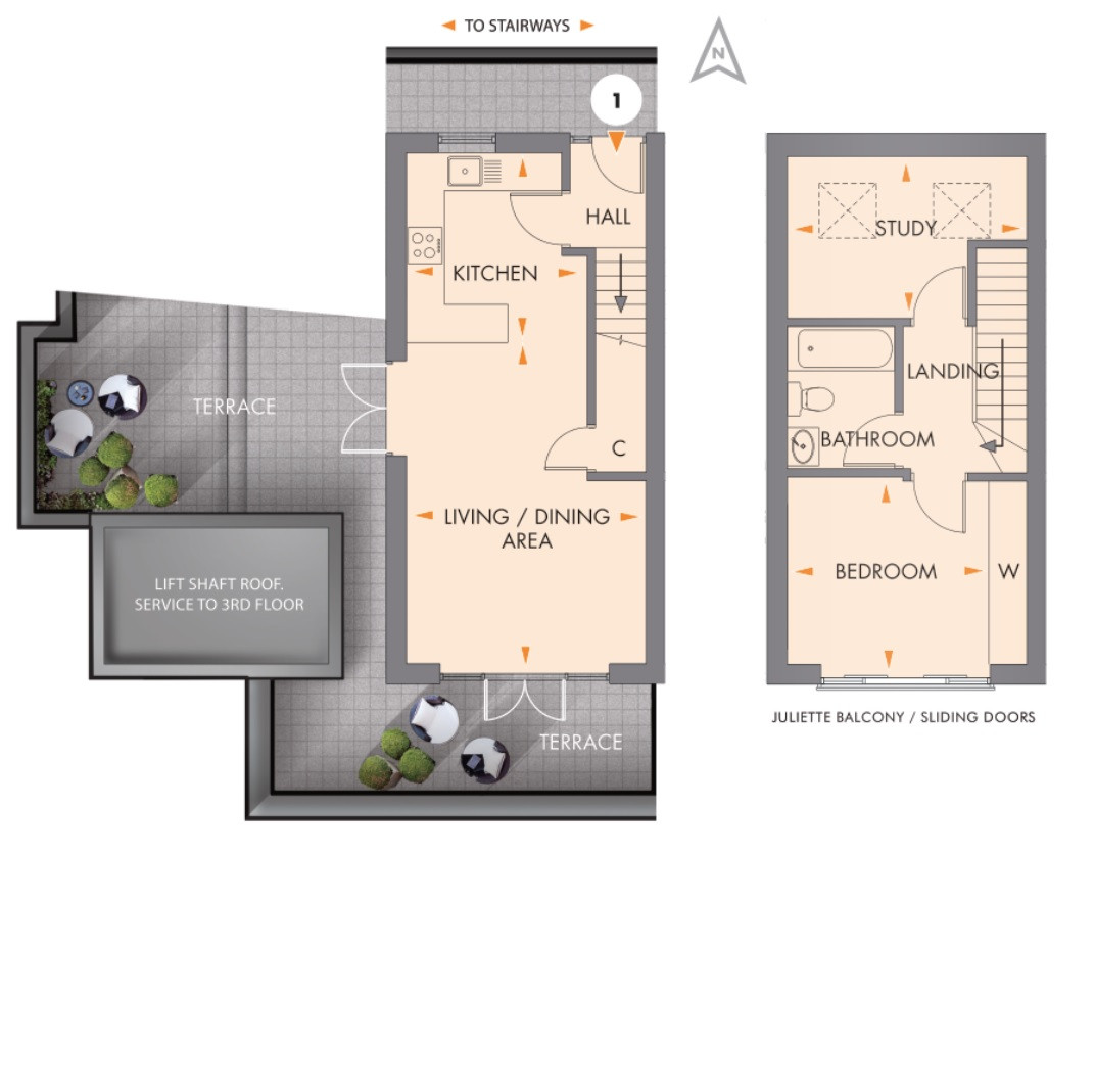 Fairmeadow Apartments, Fairmeadow, Maidstone, Kent ME14, 1 bedroom flat