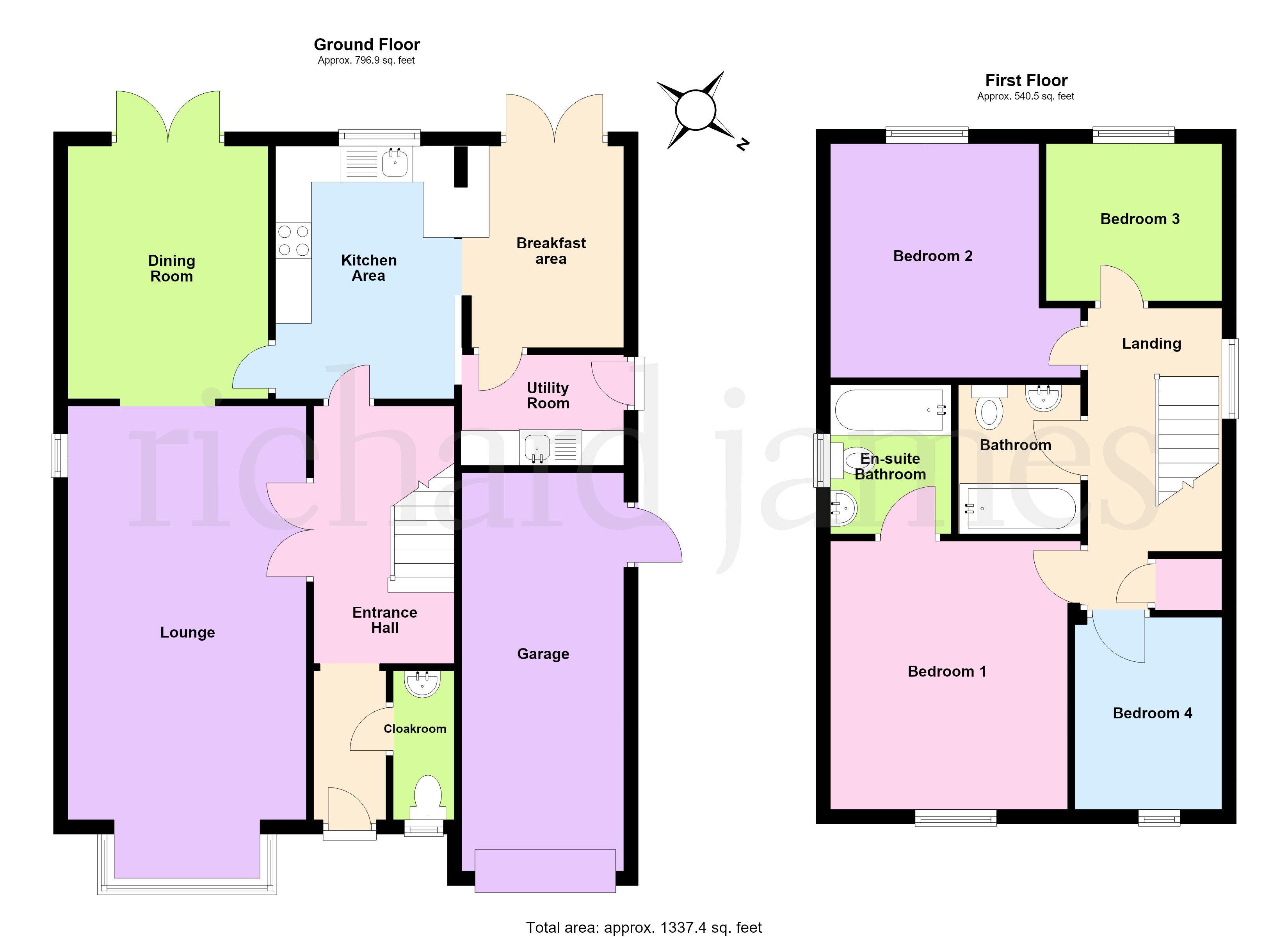 Reynolds Close, Wellingborough floorplan