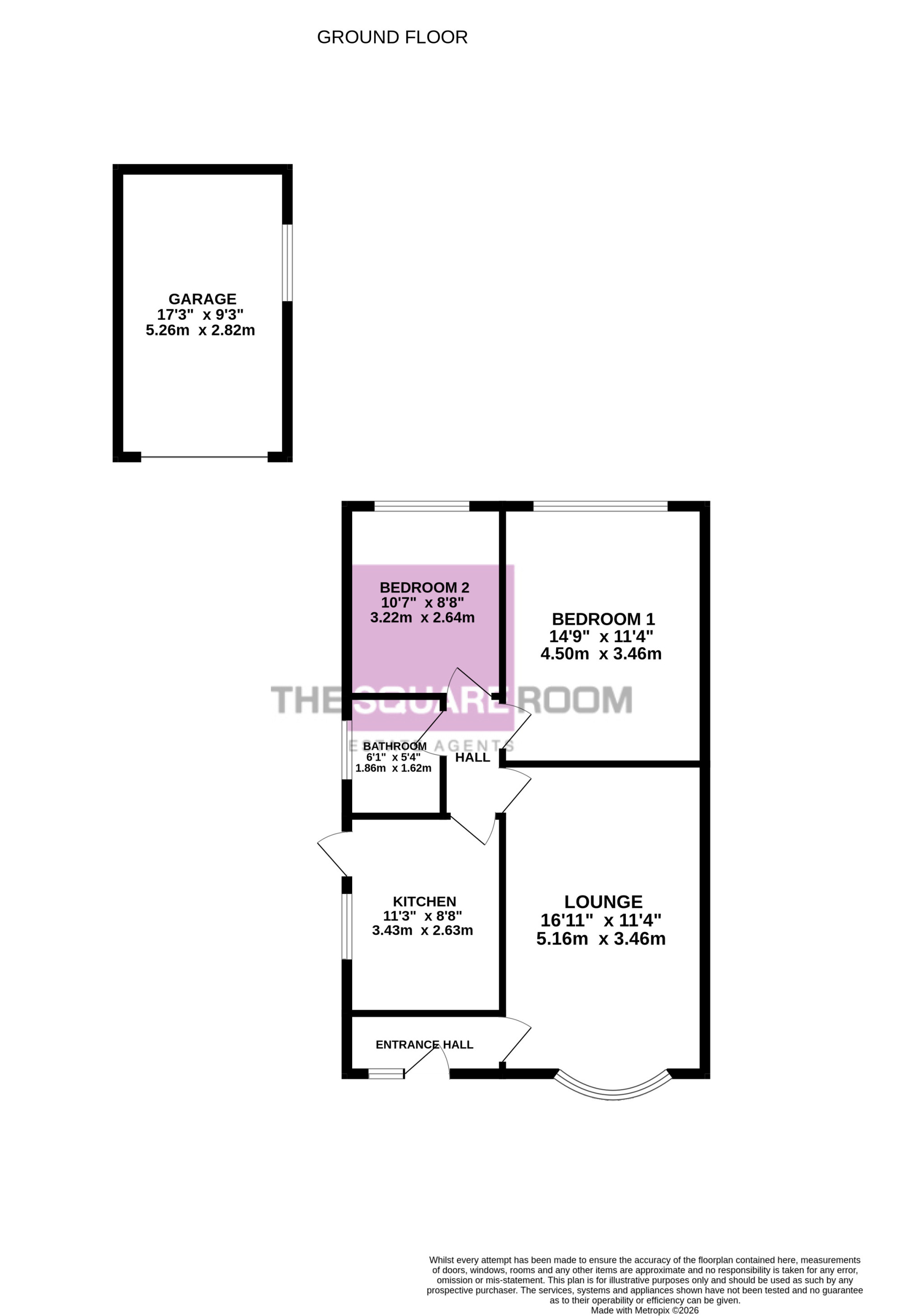 45, Lynwood Drive, Stalmine floorplan