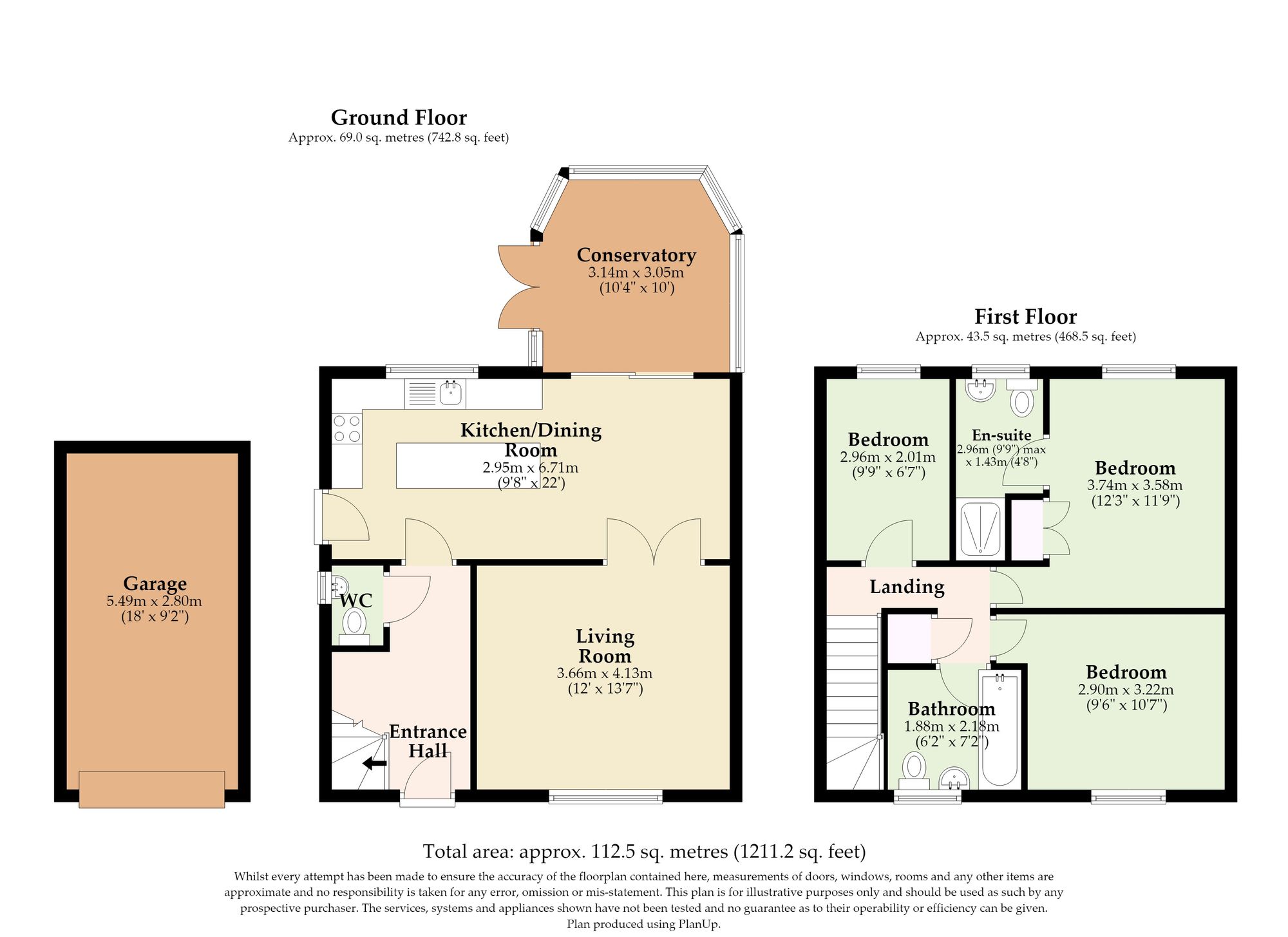 38 Cormorant Way, Great Yarmouth floorplan