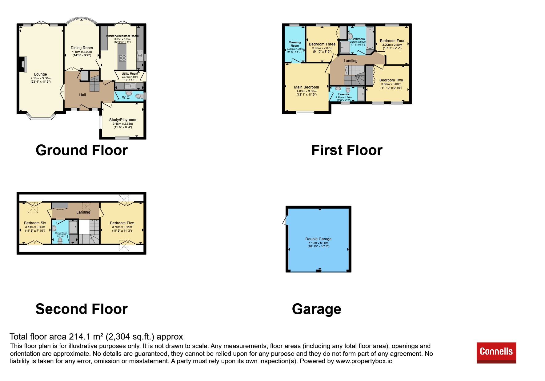 33, Old Pinewood Way, Cambridge floorplan