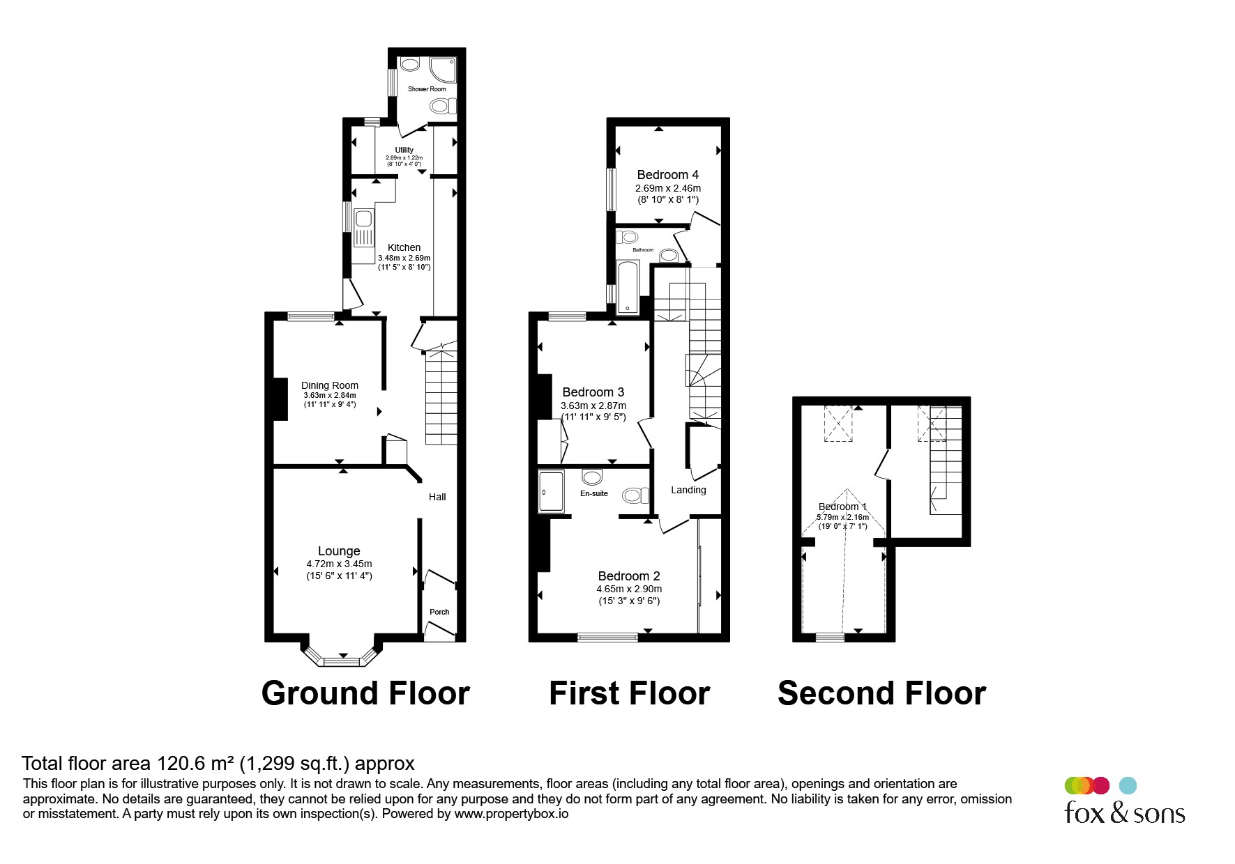 173, Seaside, Eastbourne floorplan
