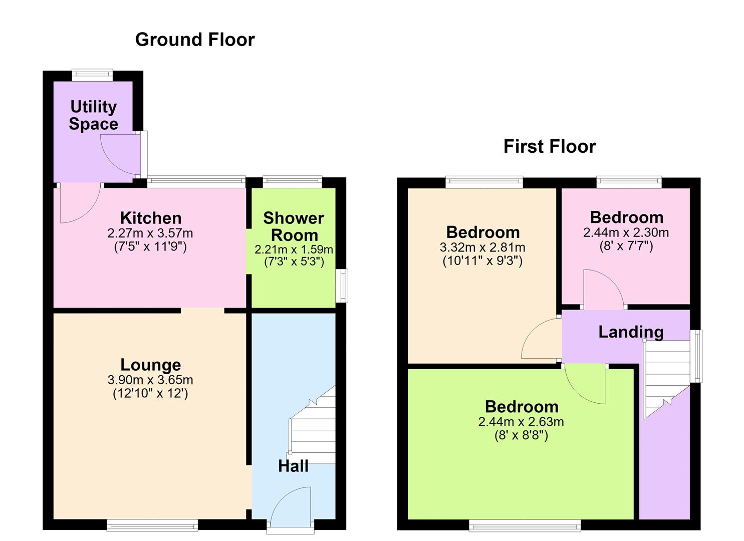 75, Bradgate Road, Barwell floorplan