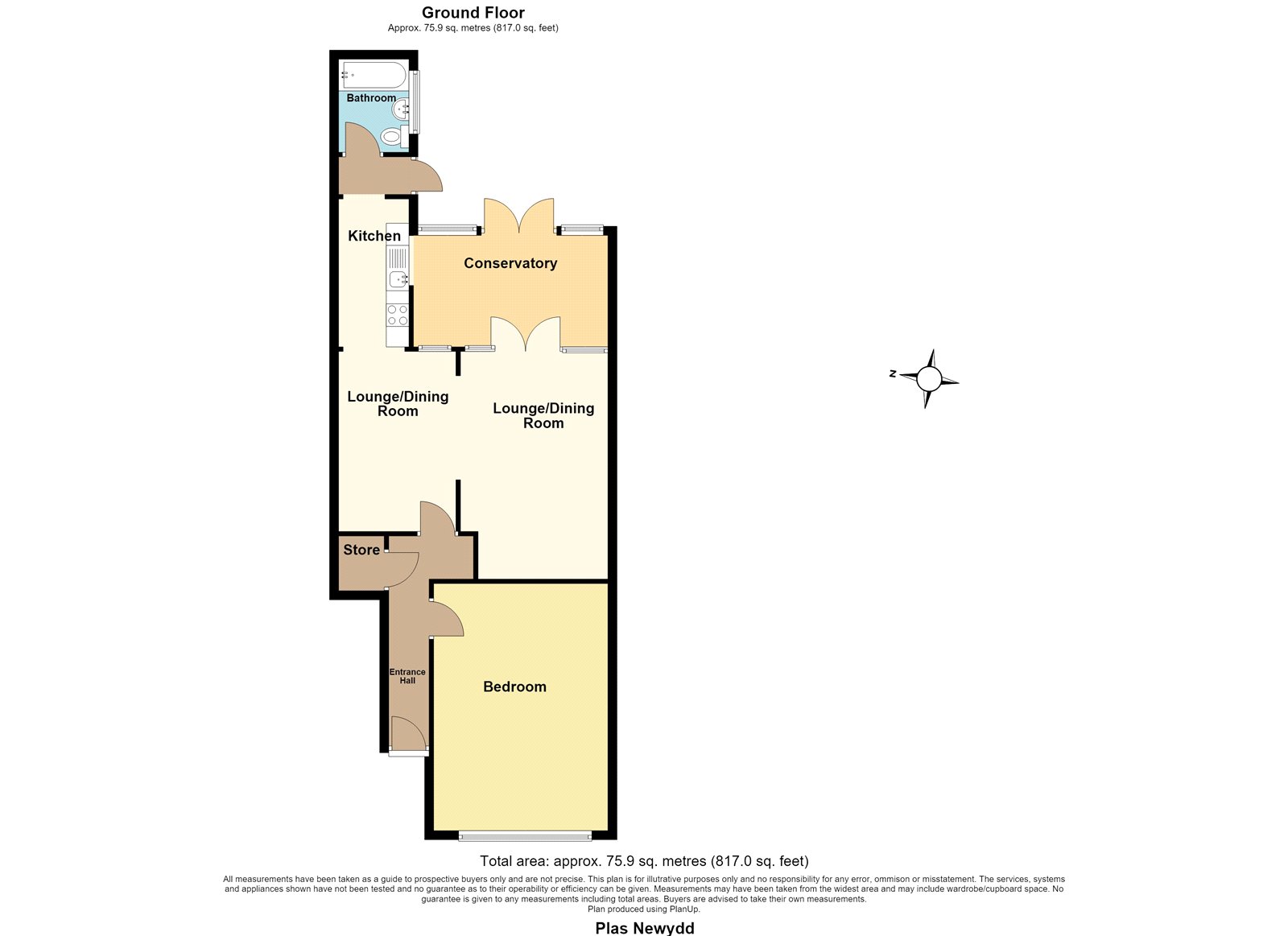 16, Plas Newydd, Essex floorplan
