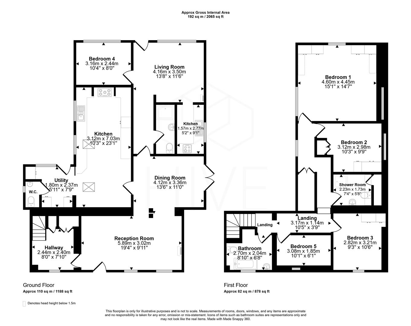 Cottage Farm House, Verwood Road, Three Legged Cross floorplan