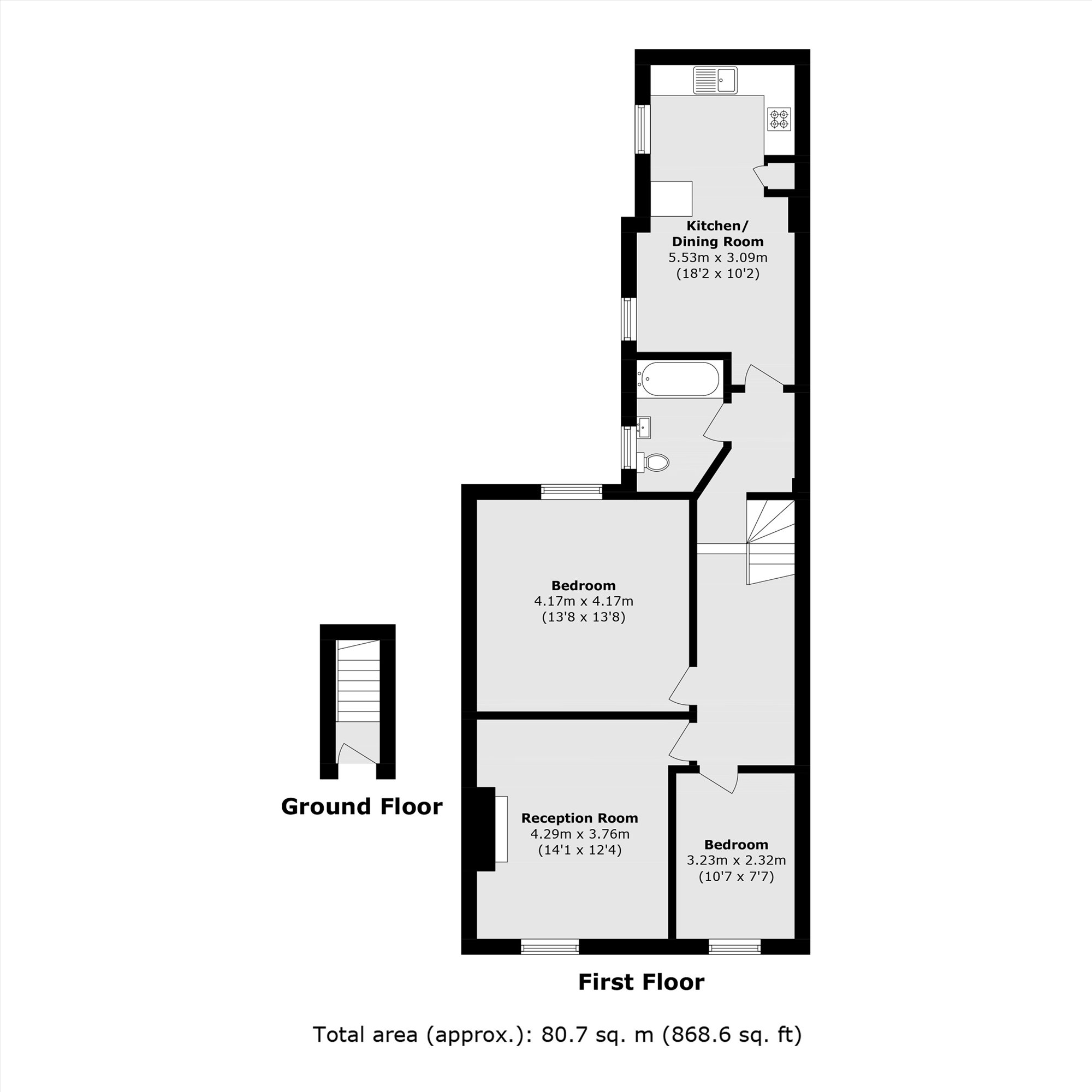 Ravensbourne Road, London floorplan