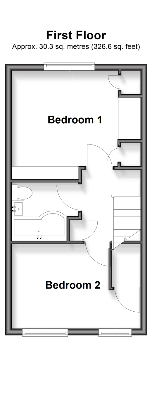 Bishopstone Walk, Crawley floorplan