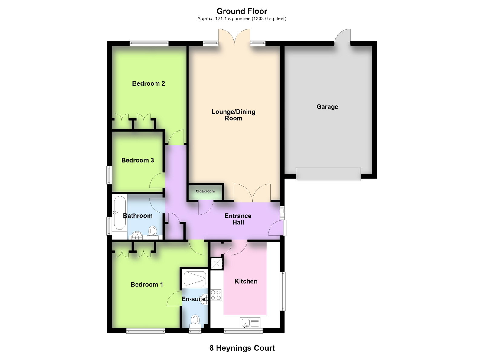 8, Heynings Court, Knaith Park floorplan